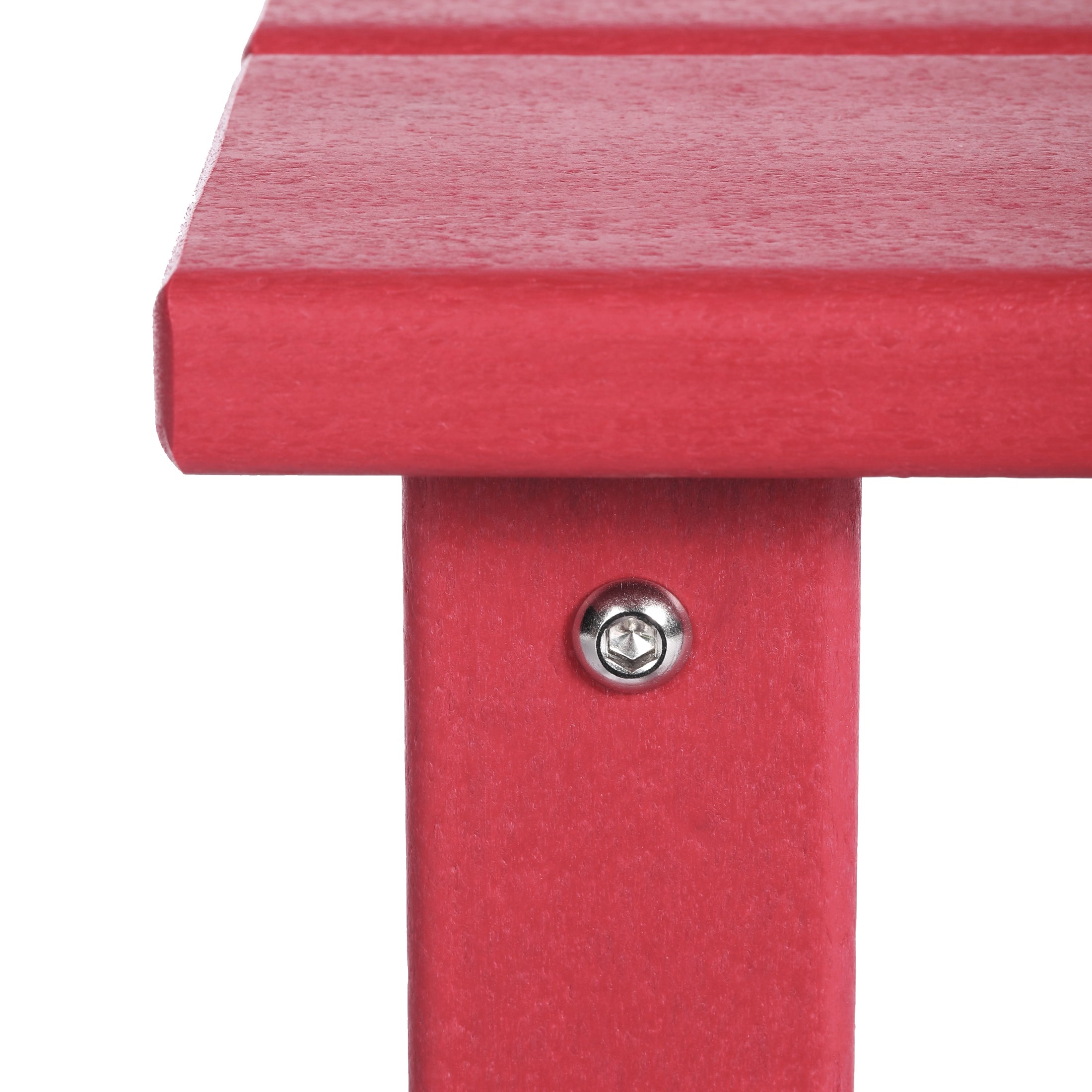 Paradise Kids Outdoor Patio Furniture HDPE Adirondack Square Side Table