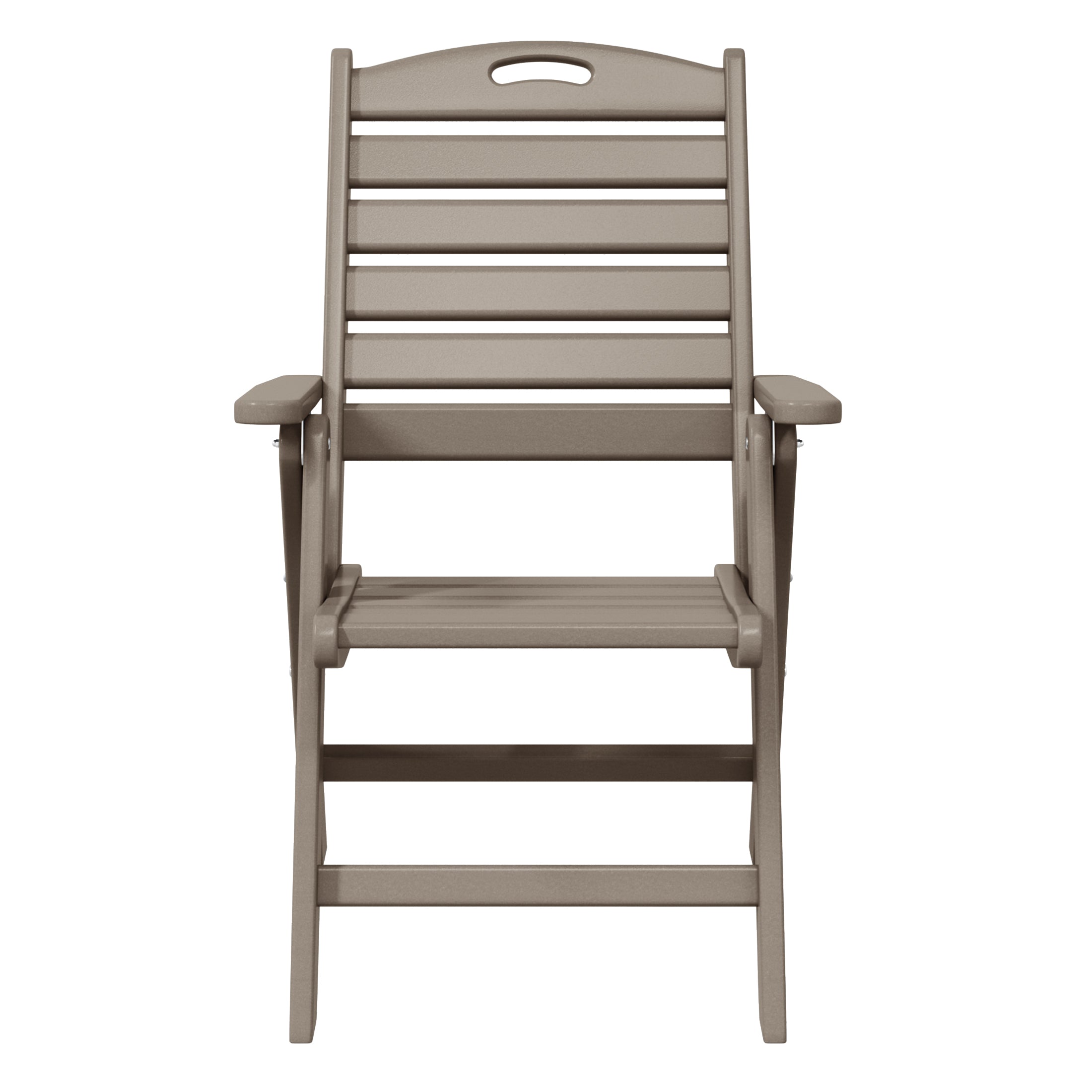 Paradise HDPE Adjustable Highback Folding Patio Dining Chair