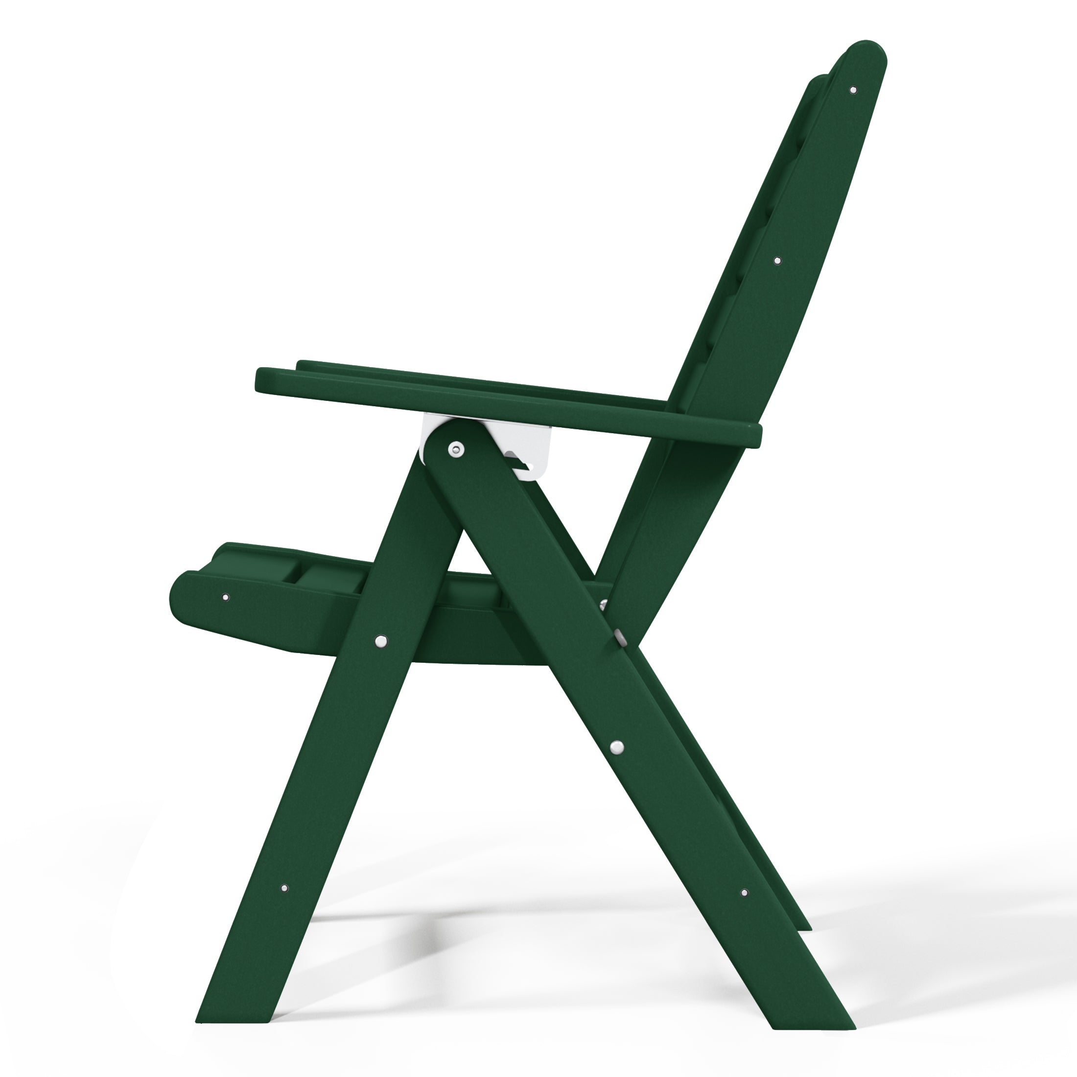 Paradise HDPE Adjustable Highback Folding Patio Dining Chair