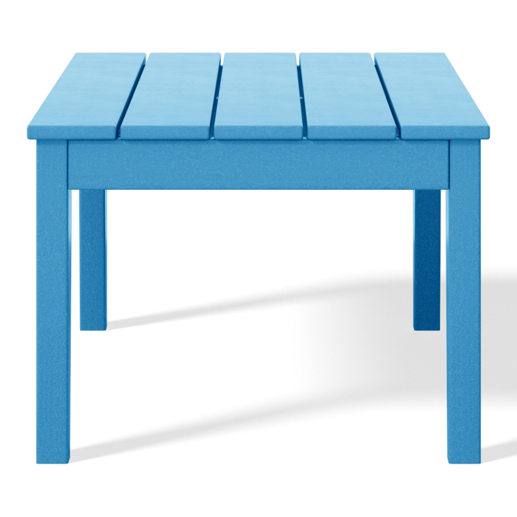 Paradise Low Outdoor HDPE Patio Rectangle Coffee Table
