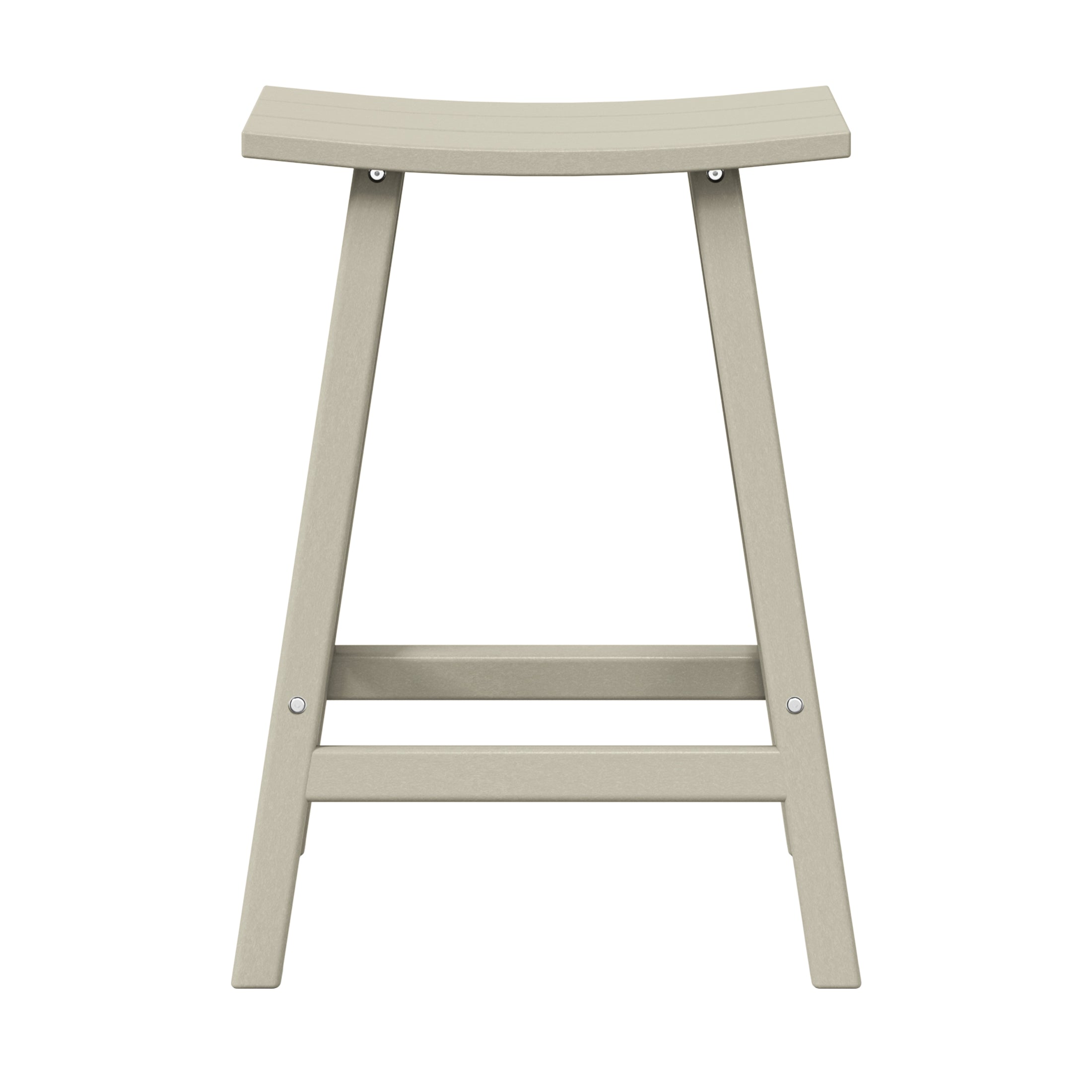 Paradise 24" height Outdoor / Patio Saddle bar stool