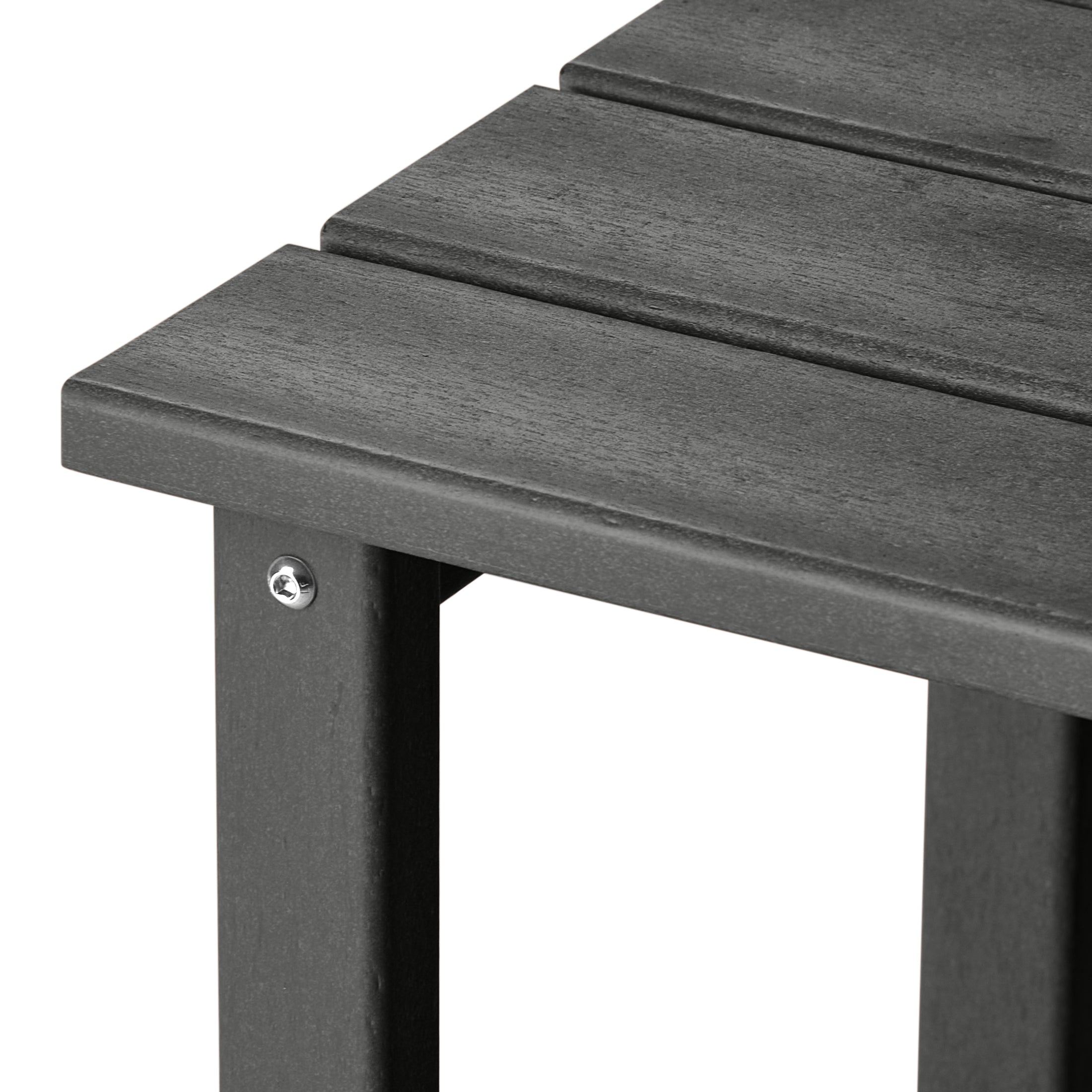 Paradise 14" square outdoor Side table for Adirondack chair