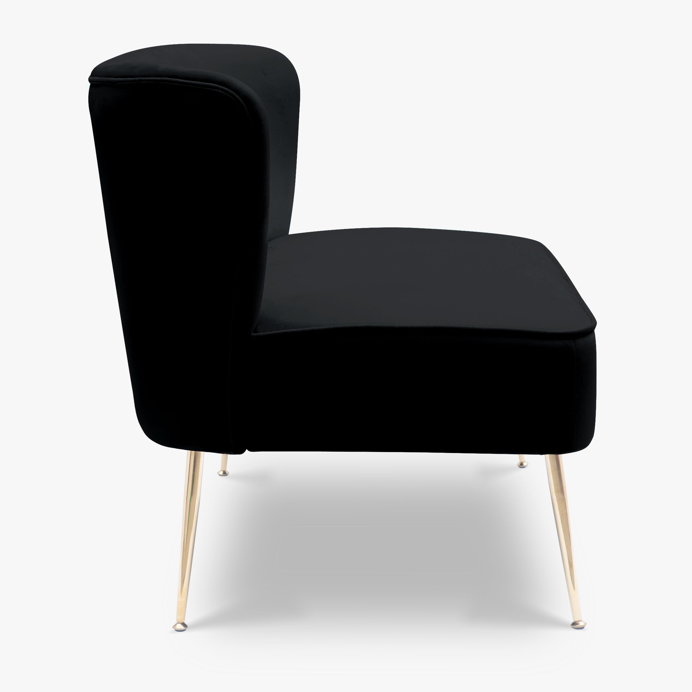 Alaia Mid Century Modern Tufted Velvet Loveseat Sofa and 25