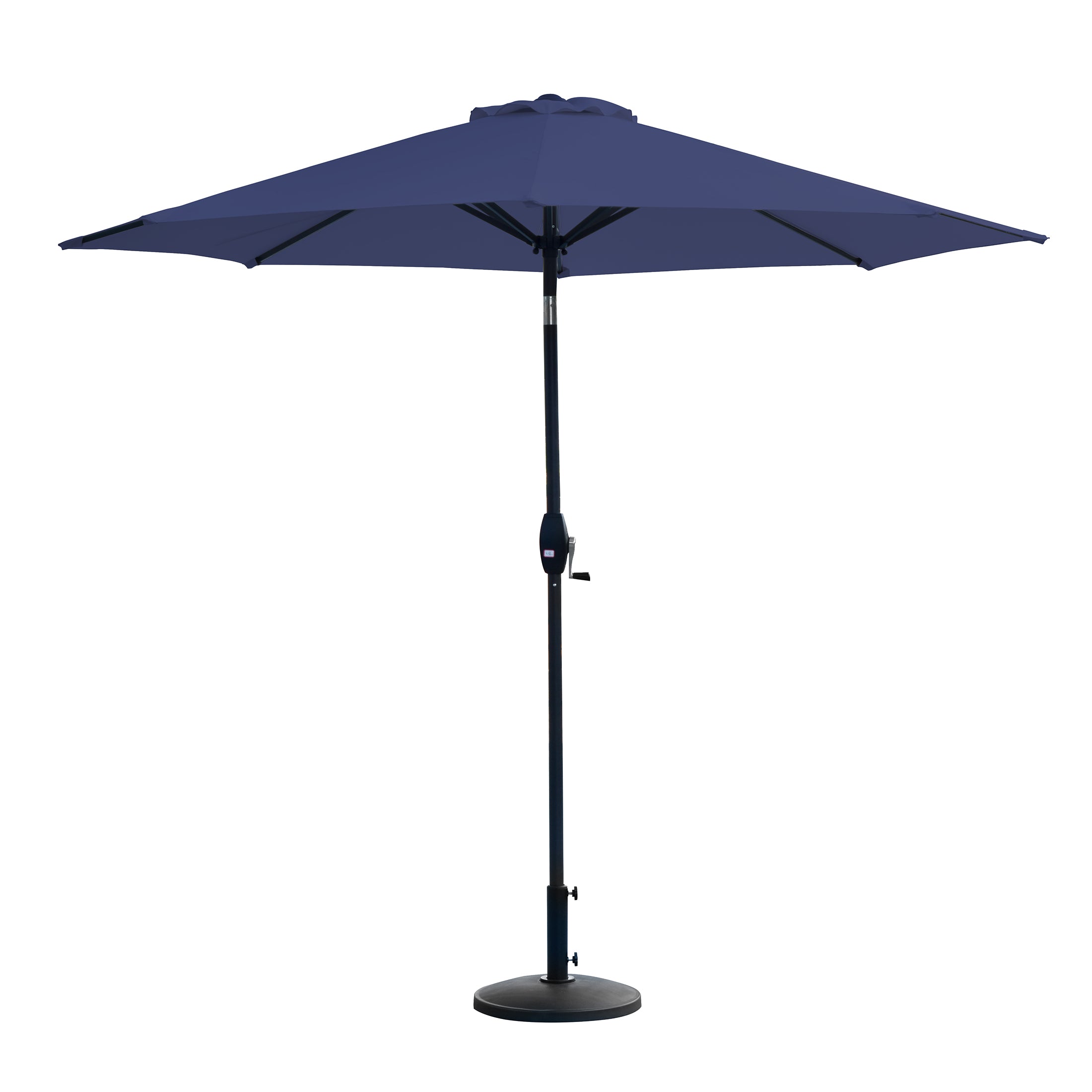 Cabana 9 ft. Patio Table Umbrella with tilt, crank features and free standing weight base kit