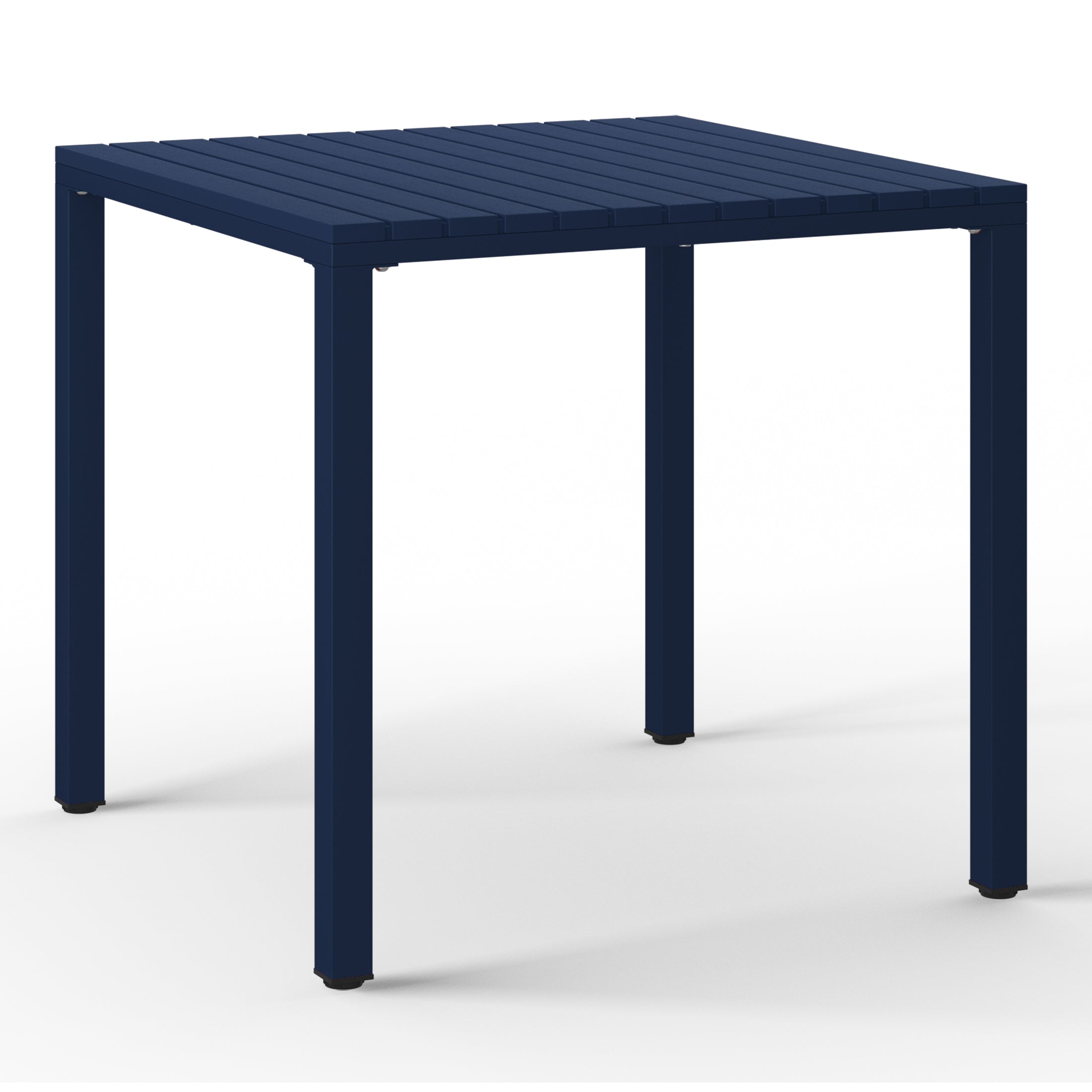 Sunshine 5-Piece Outdoor Patio Metal Frame Dining Table Set with Stackable Patio Dining Chairs