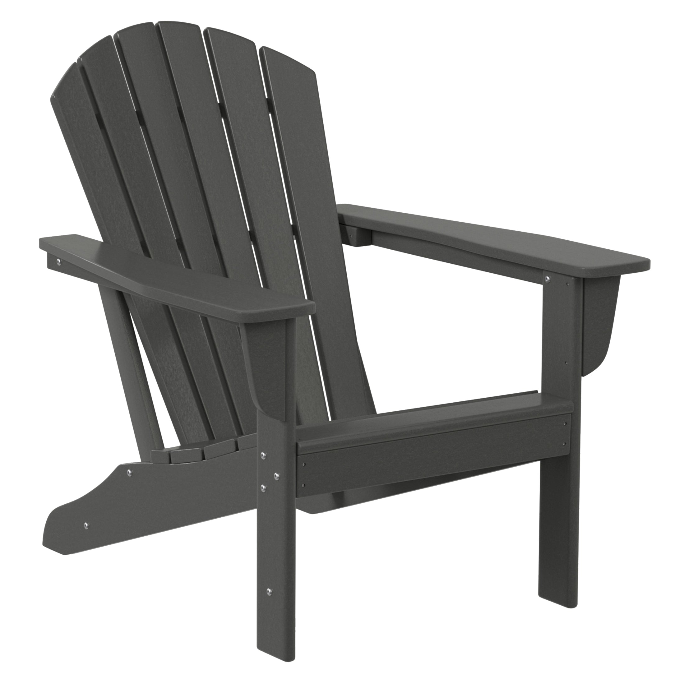 Portside Outdoor Adirondack Chair With Ottoman And Side Table 5-Piece Set