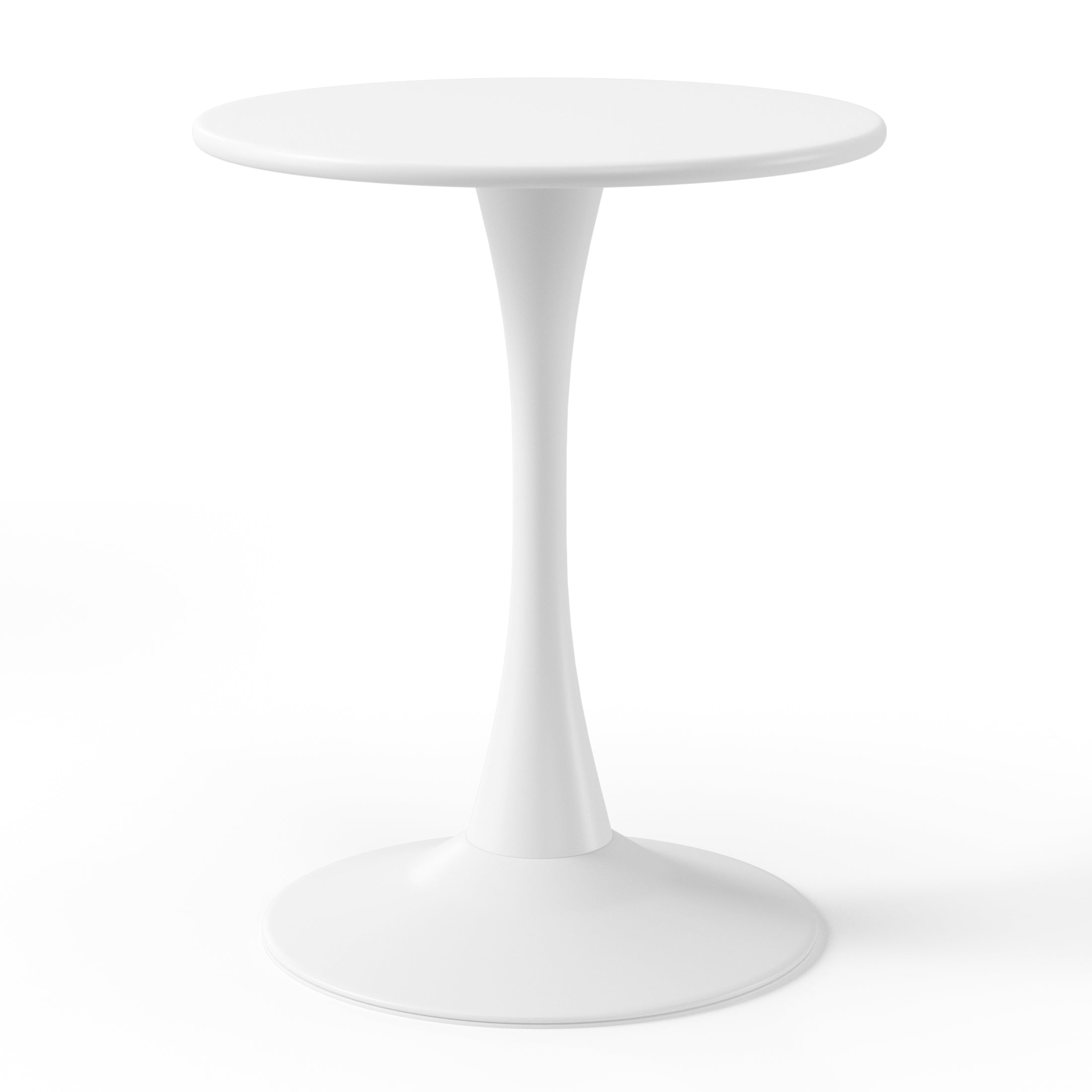 Sunshine 23.5" Round Outdoor Indoor Metal Cocktail Dining Table