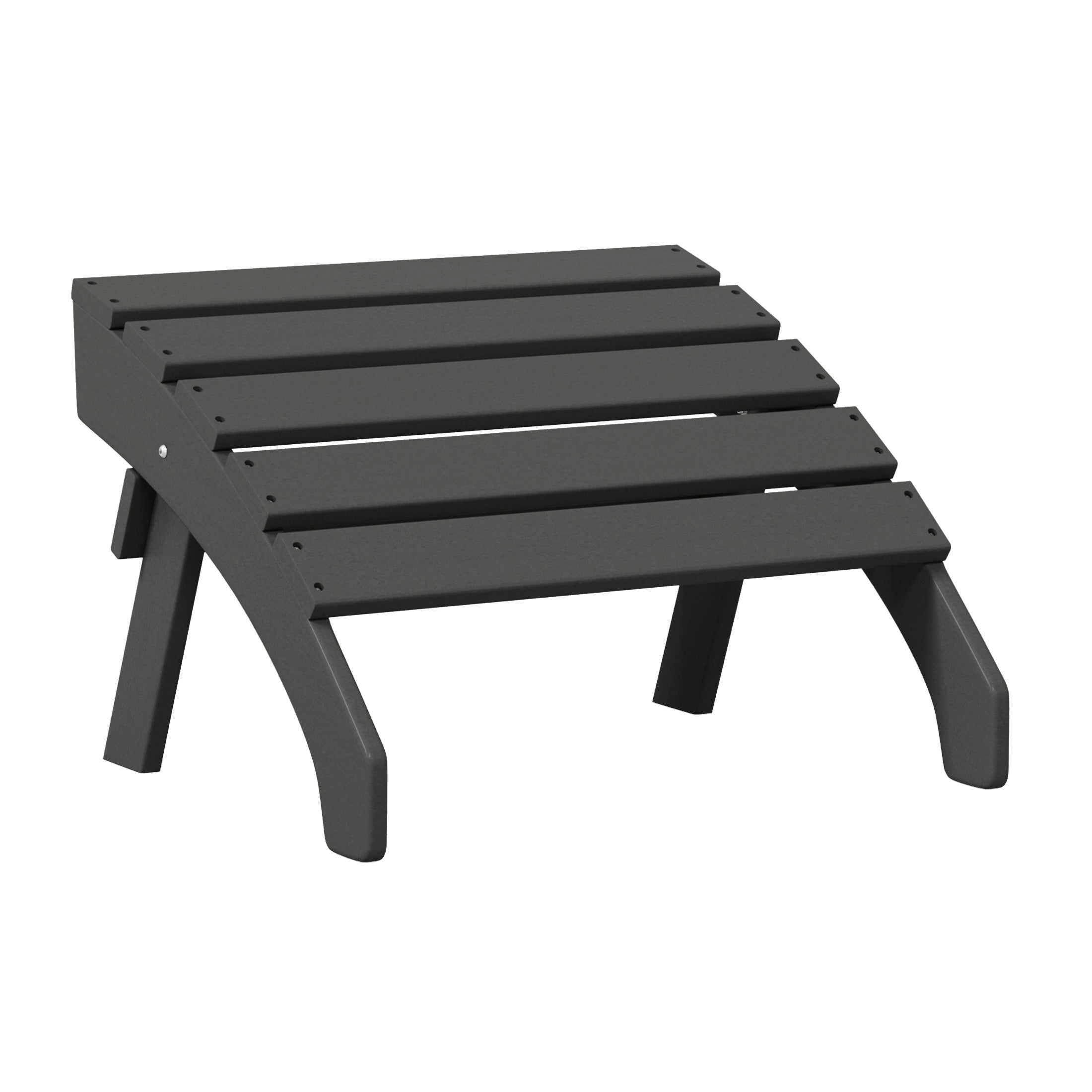 Portside Outdoor Adirondack Chair With Ottoman And Side Table 5-Piece Set