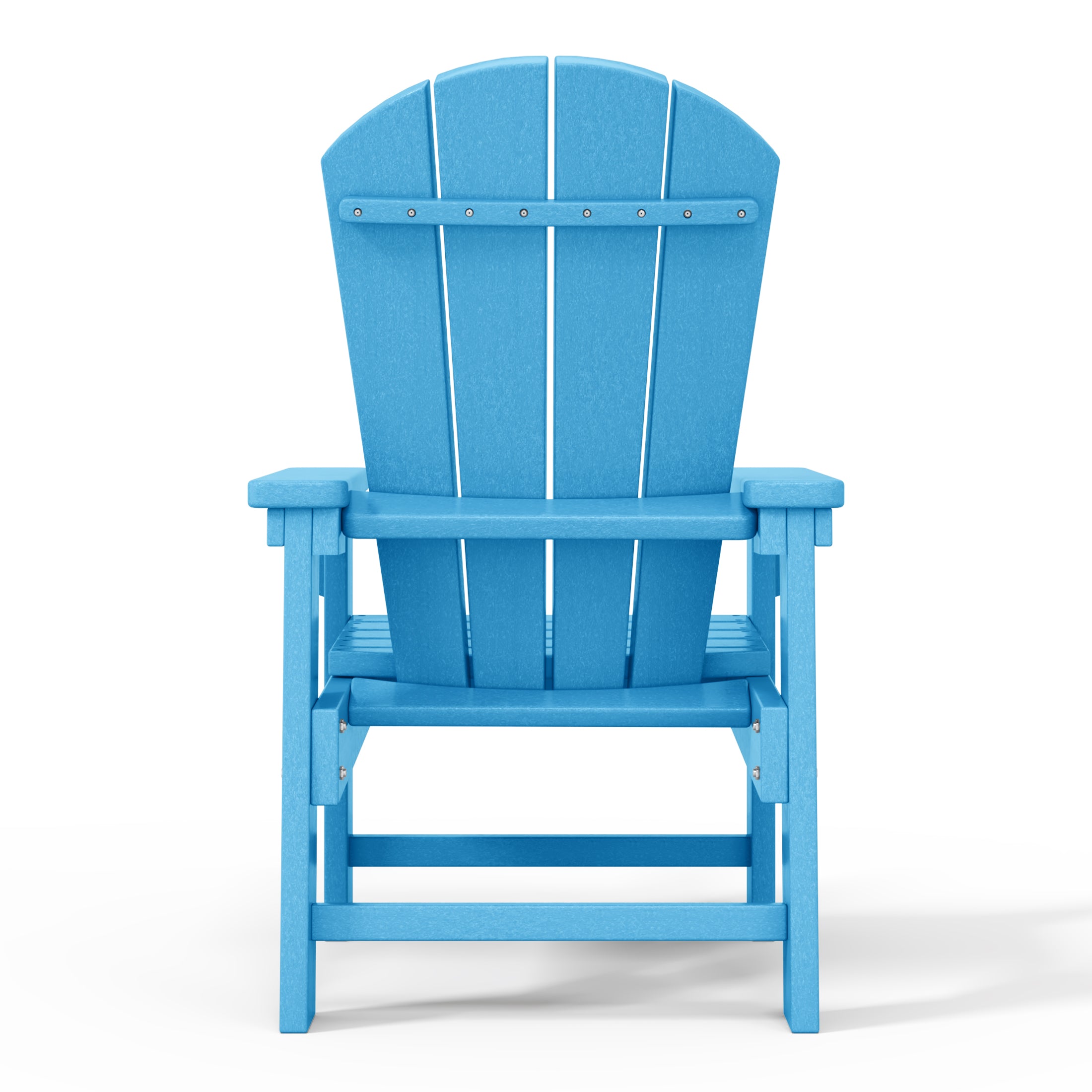 Paradise Kids Outdoor HDPE Adirondack Plastic Patio Chair