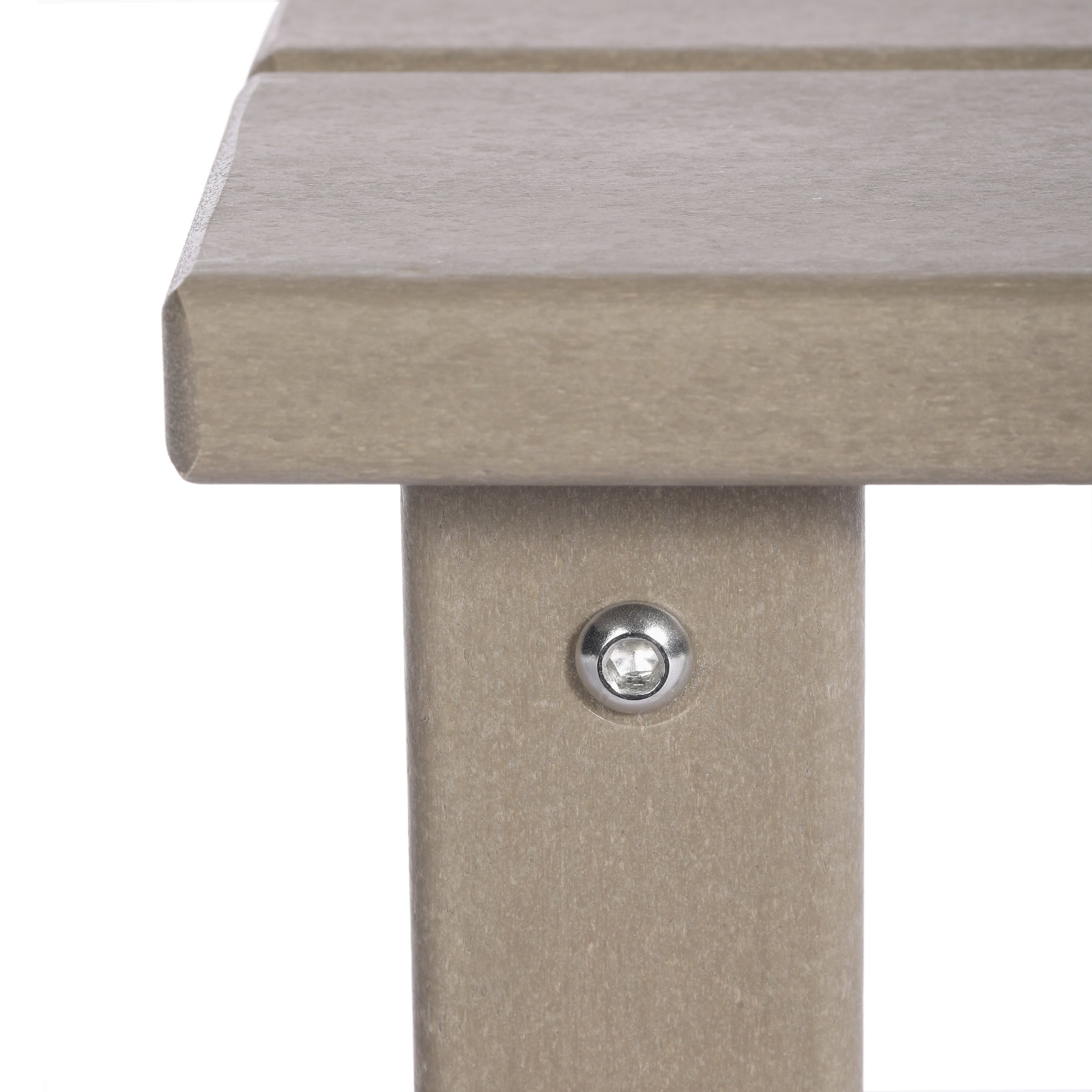 Paradise Kids Outdoor Patio Furniture HDPE Adirondack Square Side Table