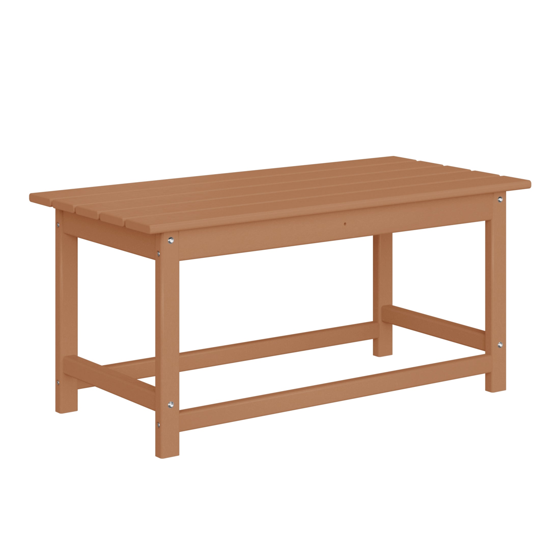 Lakeview 3-Piece Adirondack Chairs with Cup Holders and Coffee Table Set