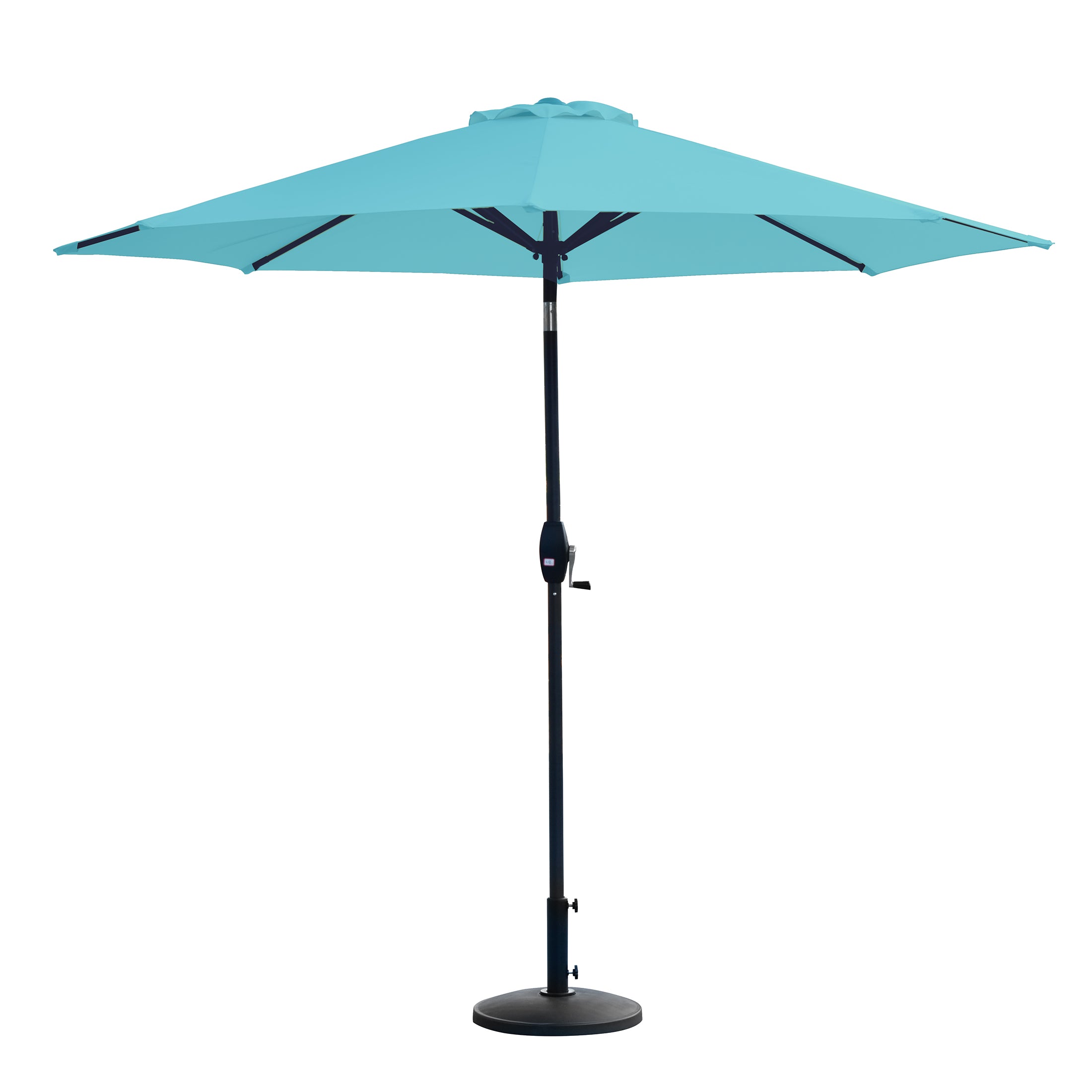 Cabana 9 ft. Patio Table Umbrella with tilt, crank features and free standing weight base kit