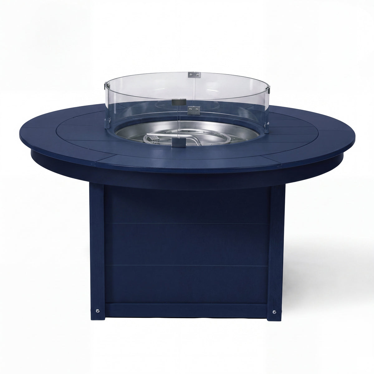 Sol 47" Modern Outdoor 55,000 BTU Patio Propane Round Fire Pit Table