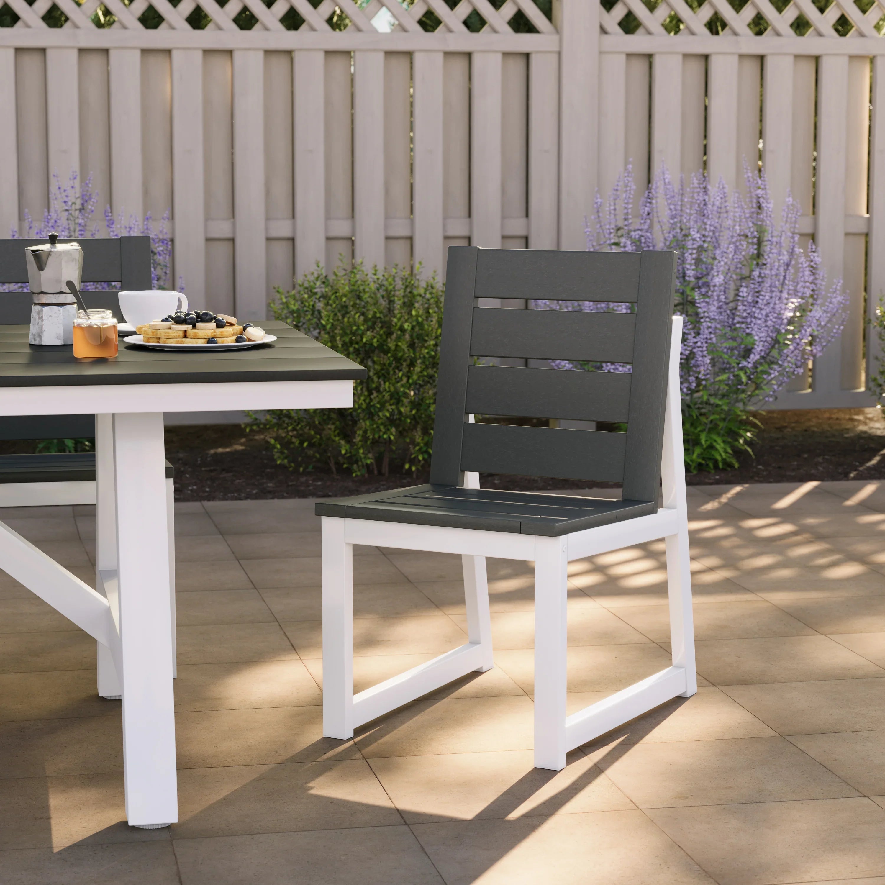 Stinson HDPE Outdoor Patio Dining Side Chair