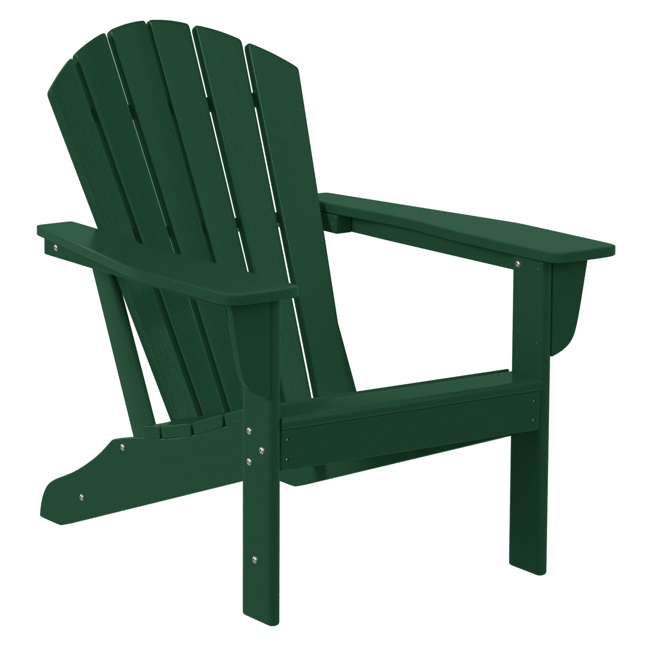 Portside Outdoor Adirondack Chair With Ottoman And Side Table 5-Piece Set