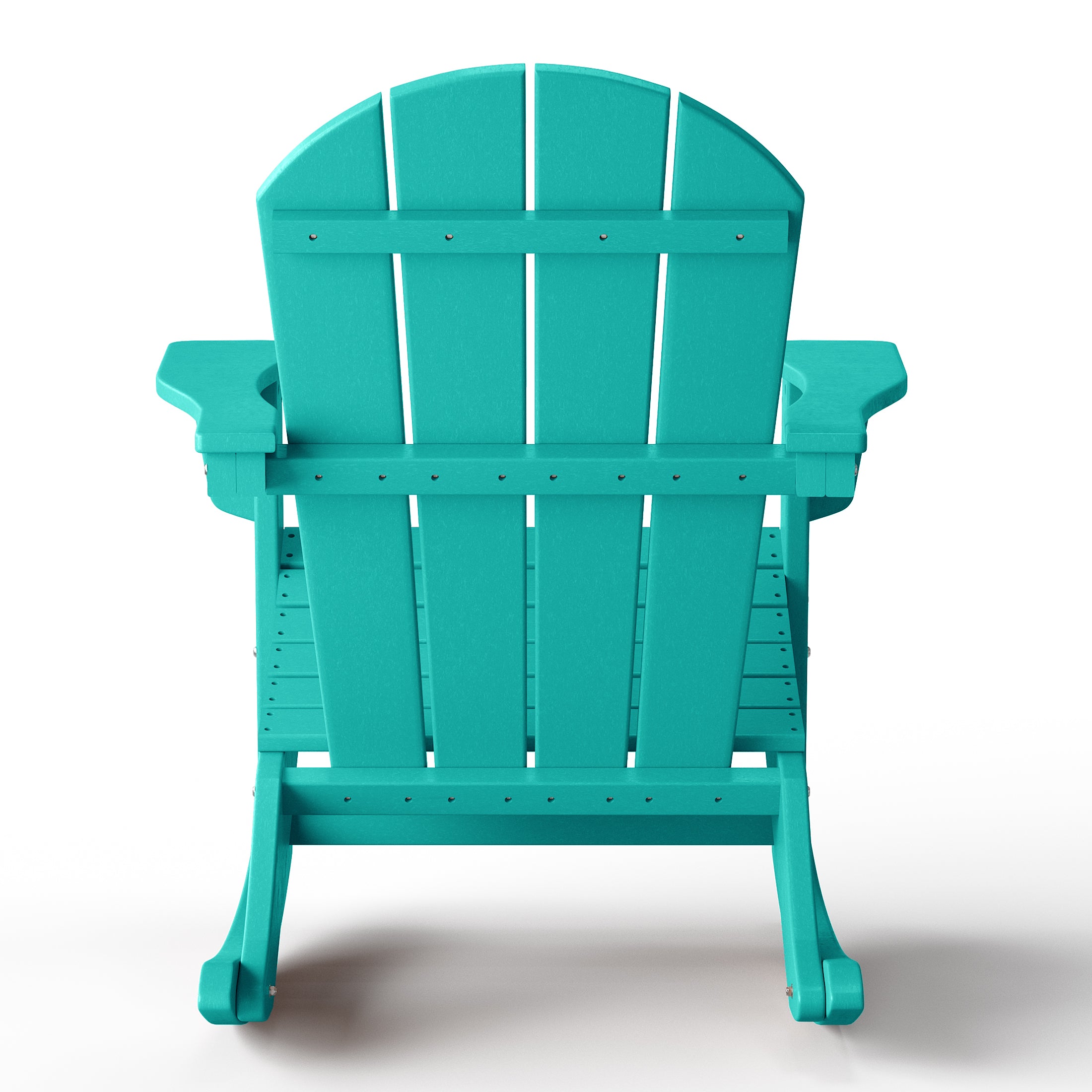 Paradise 2 piece set Outdoor / Patio Poly Adirondack rocking chairs ( 2 seater )