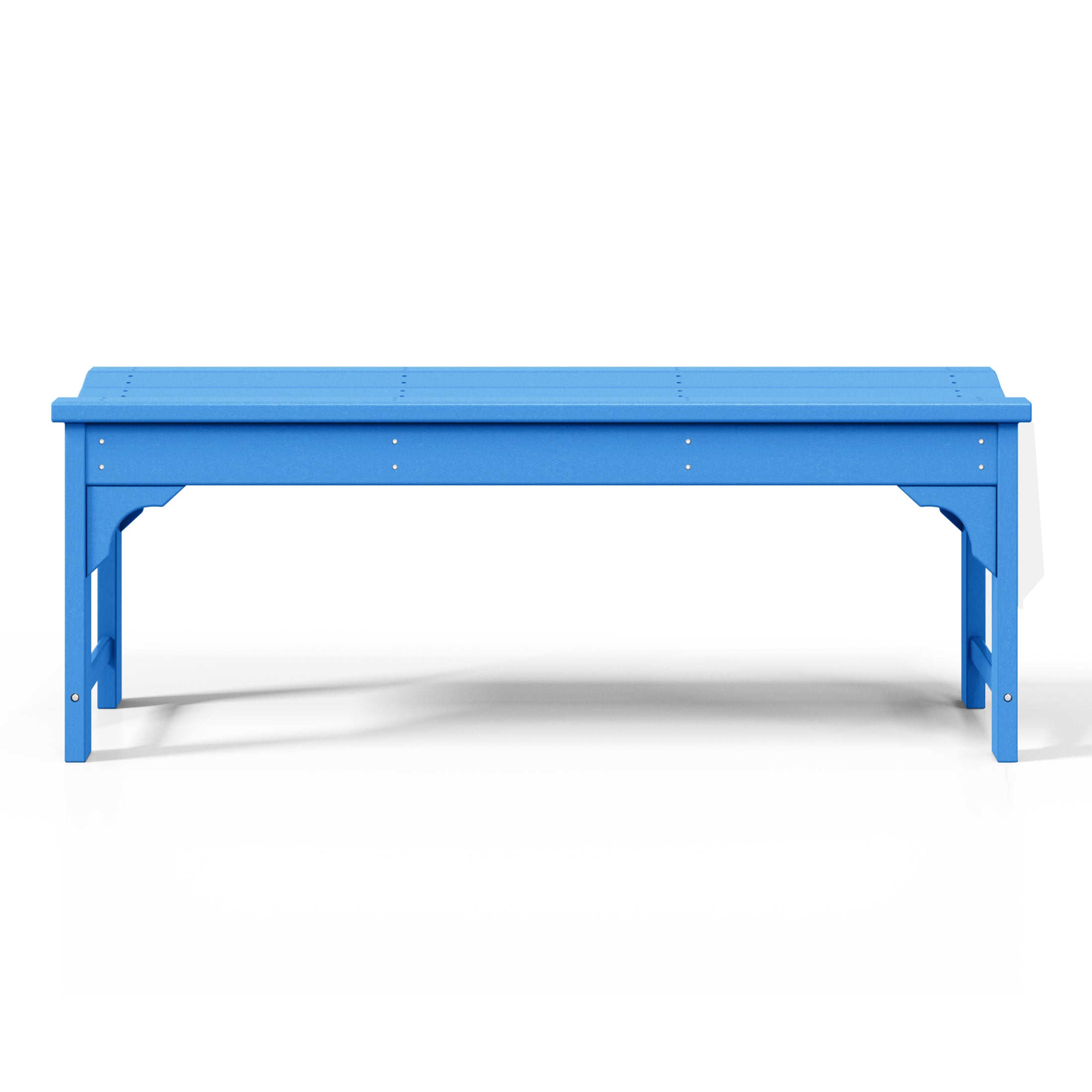 Paradise 48" length backless Poly Wood Outdoor / Garden bench