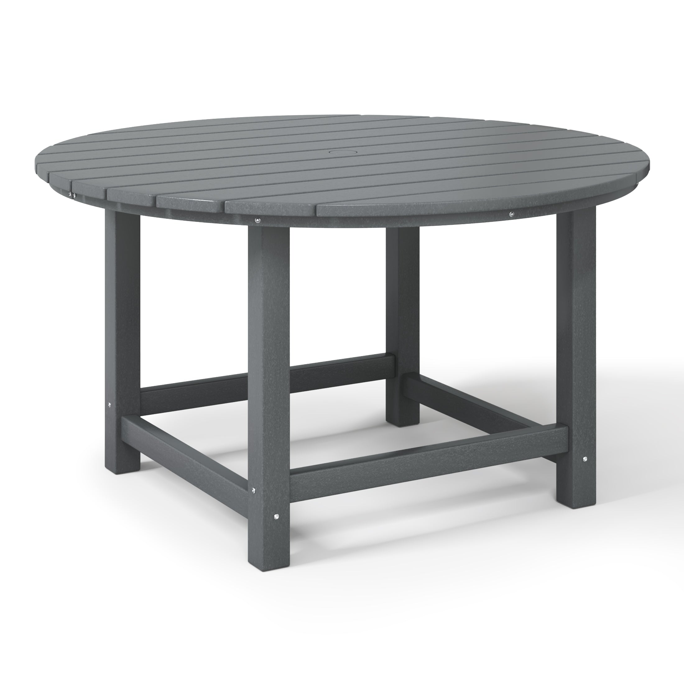 Paradise Kids 5-Piece HDPE Outdoor Patio Round Dining Table and Chairs Set