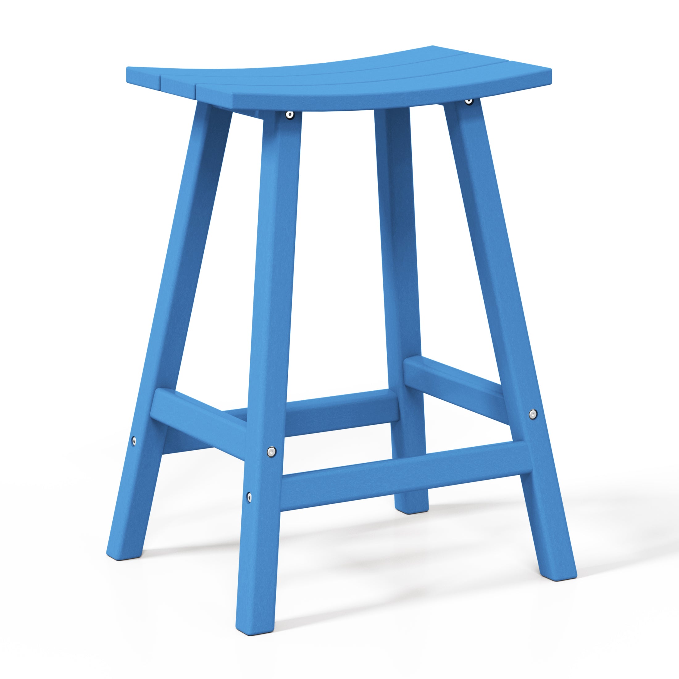 Paradise 24" height Outdoor / Patio Saddle bar stool