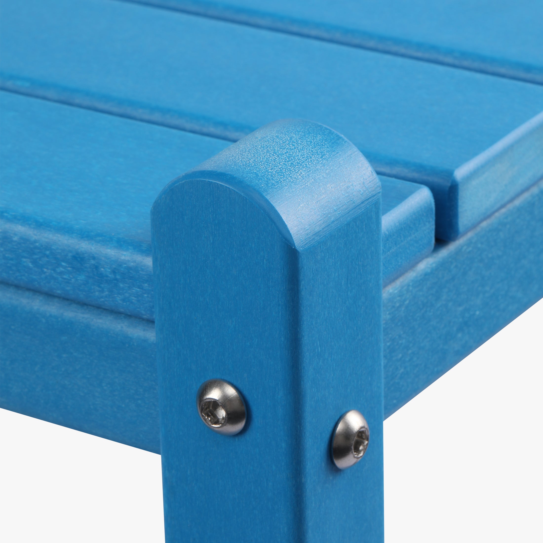 Paradise 36" Outdoor Adirondack HDPE 2-Tier Patio Side Table