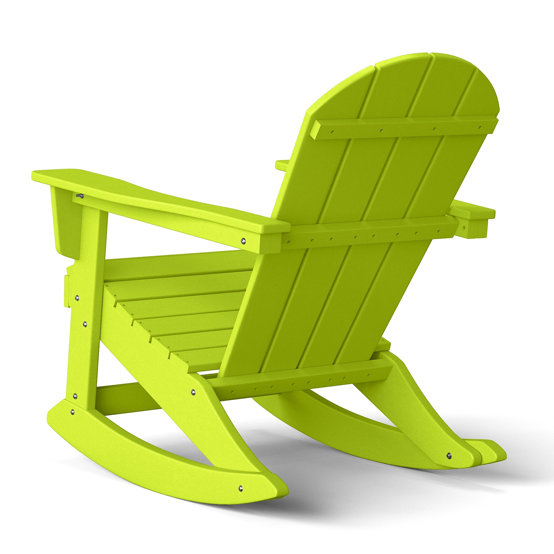 Paradise 2 piece set Outdoor / Patio Poly Adirondack rocking chairs ( 2 seater )
