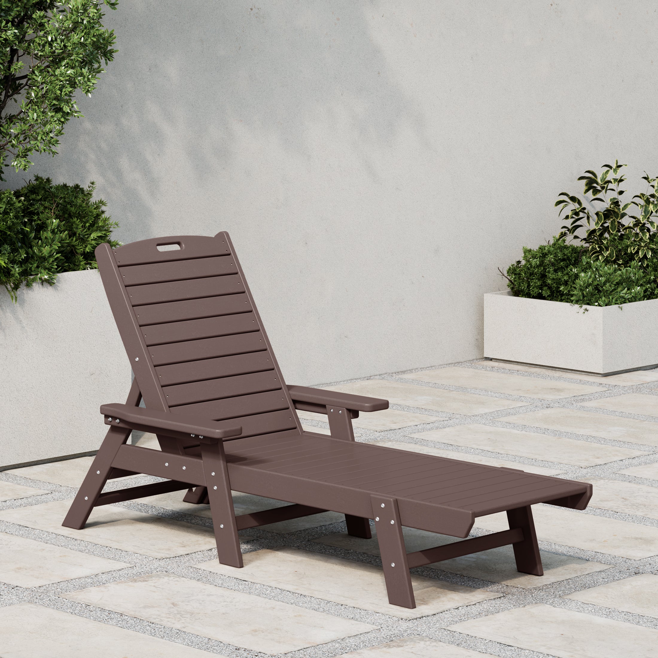 Paradise Poly Reclining Chaise Lounge