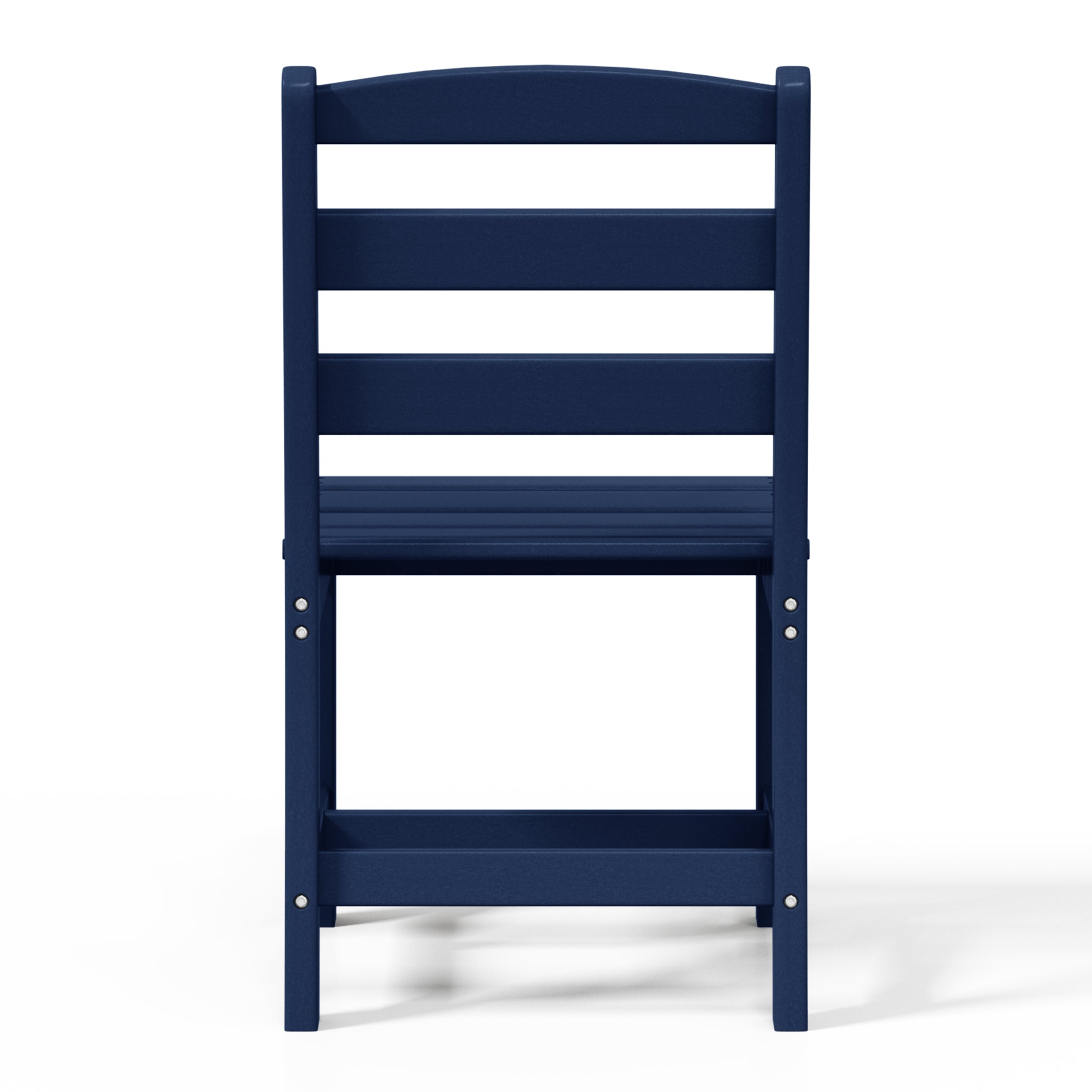 Palms Outdoor HDPE Patio Classic Armless Dining Side Chair