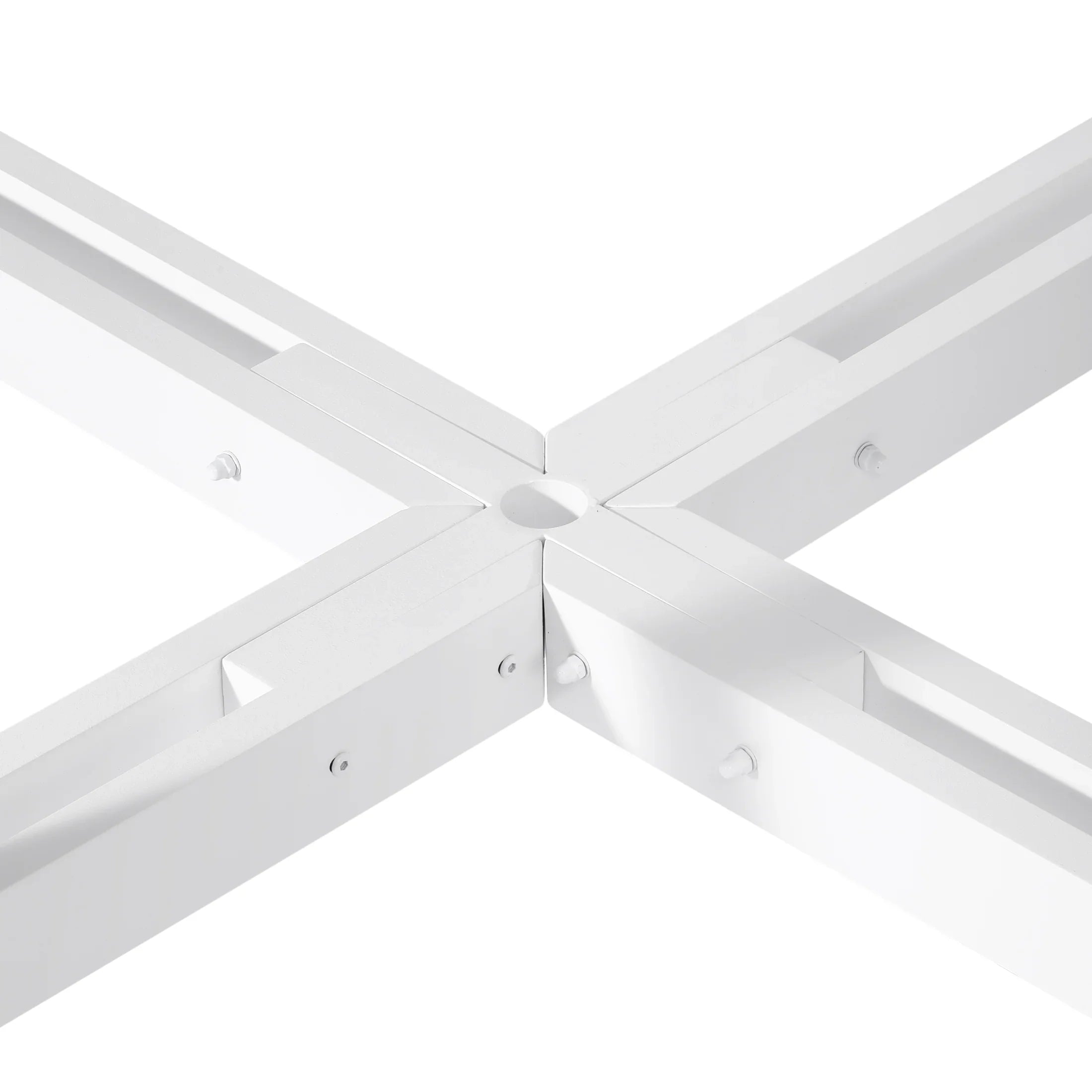 Macon Outdoor 48" HDPE 8-Person Patio Octagon Picnic Table