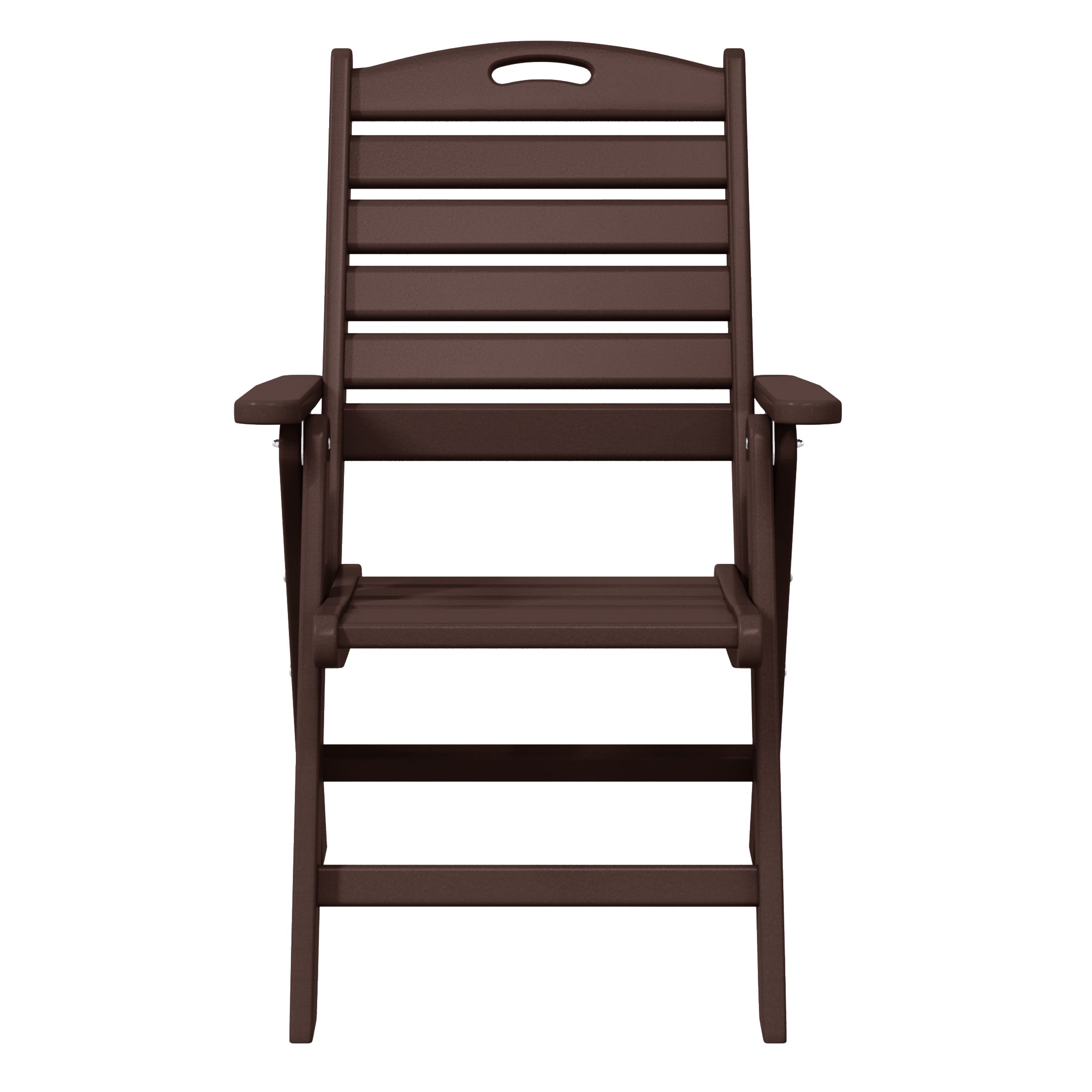 Paradise HDPE Adjustable Highback Folding Patio Dining Chair