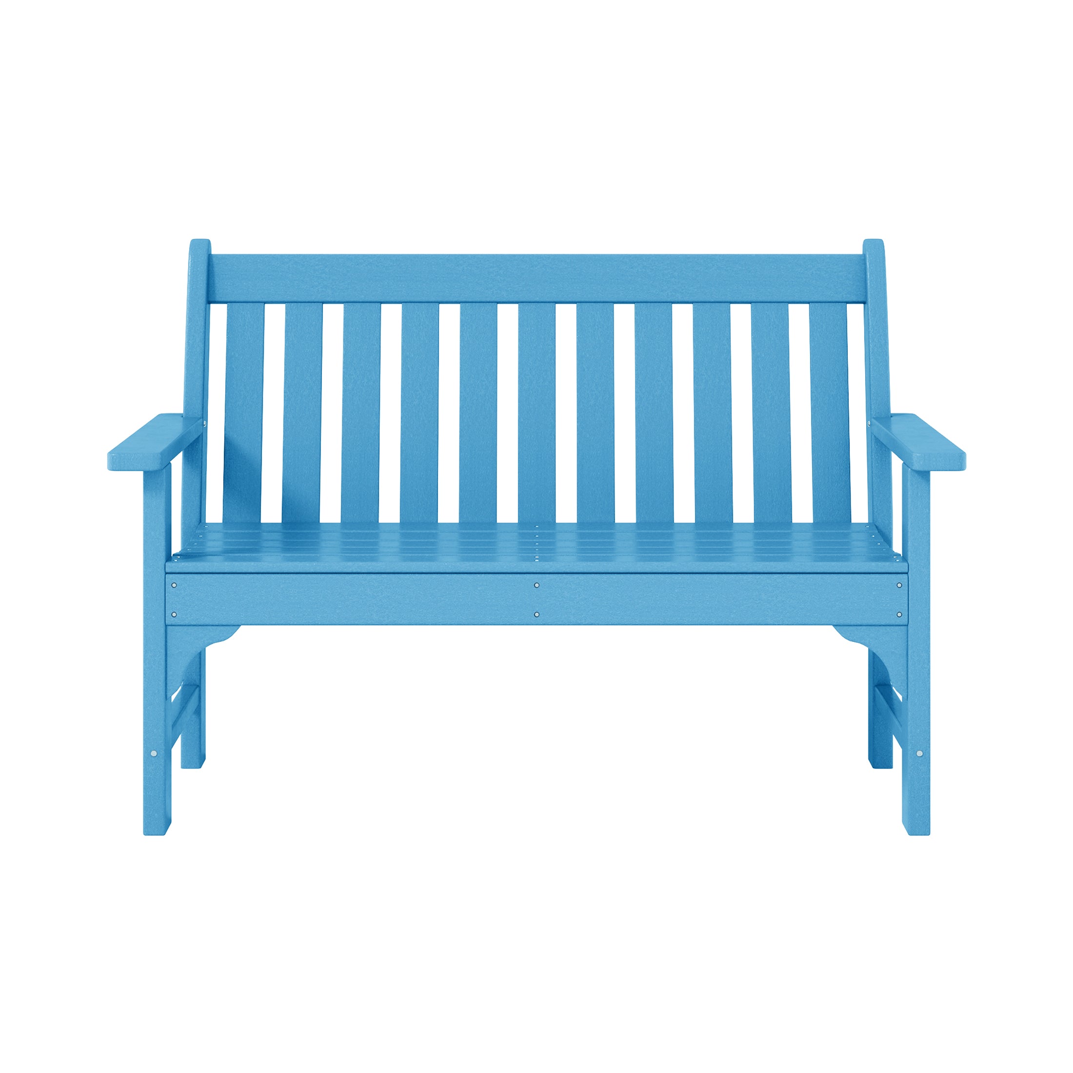 Paradise 3-Piece HDPE Outdoor Patio Furniture Couch and Coffee Table Set
