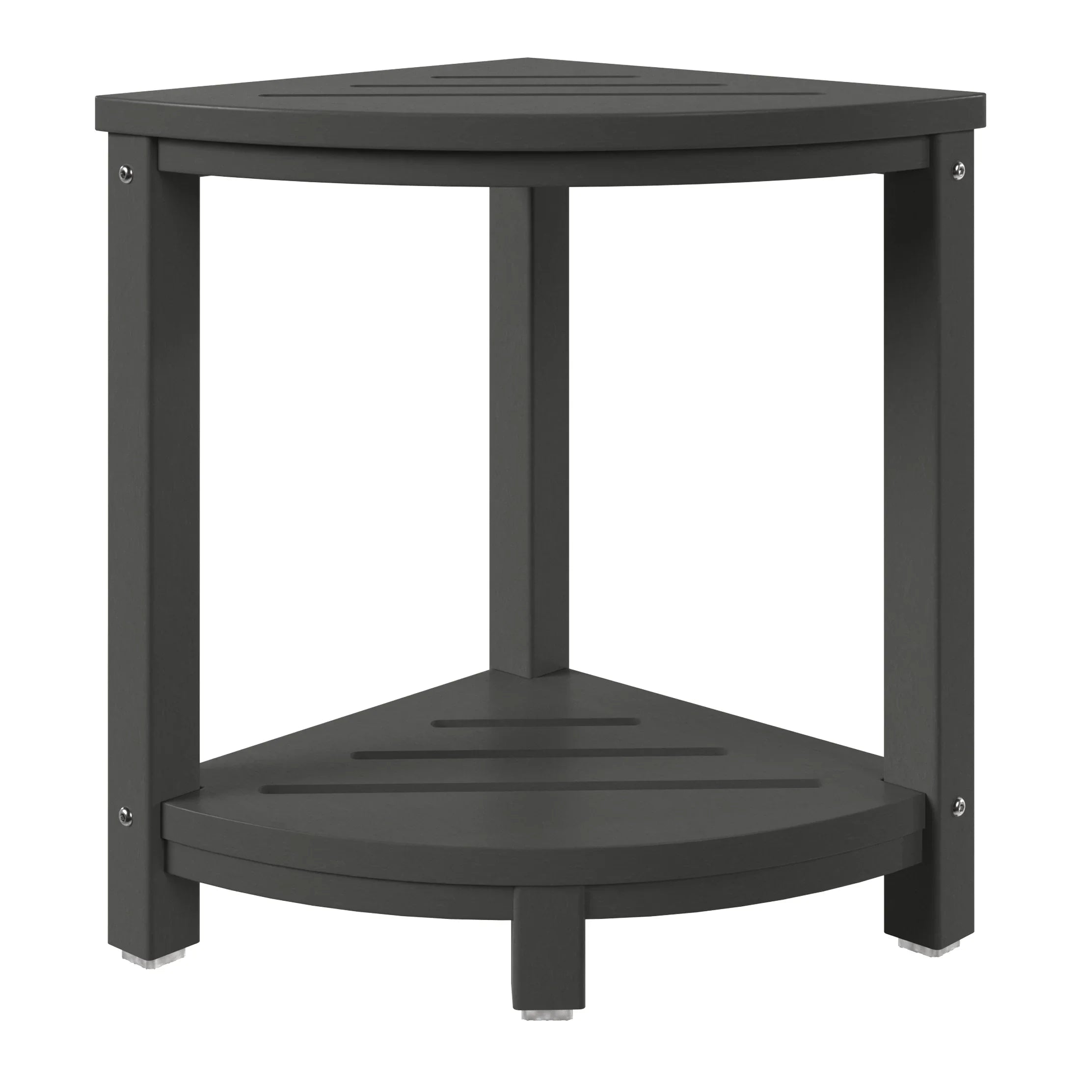 Ventura HDPE Plastic Waterproof Shower Corner Bench