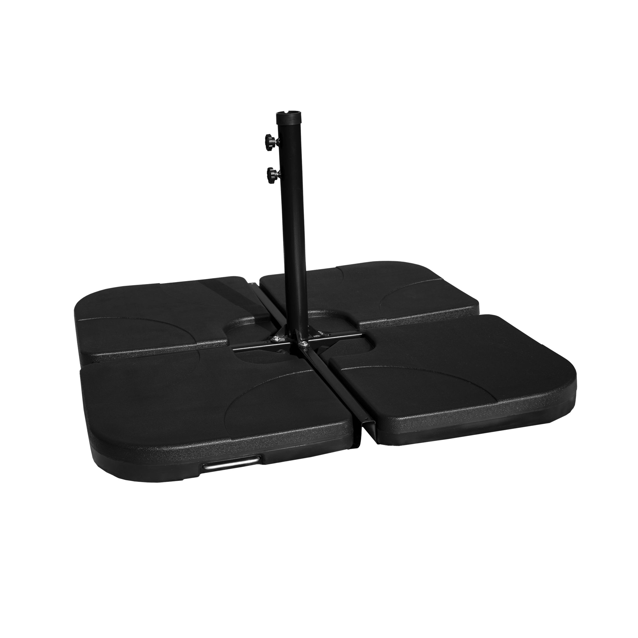 Alyn 4-Piece set universal standard cross umbrella base weights with brace stand kit