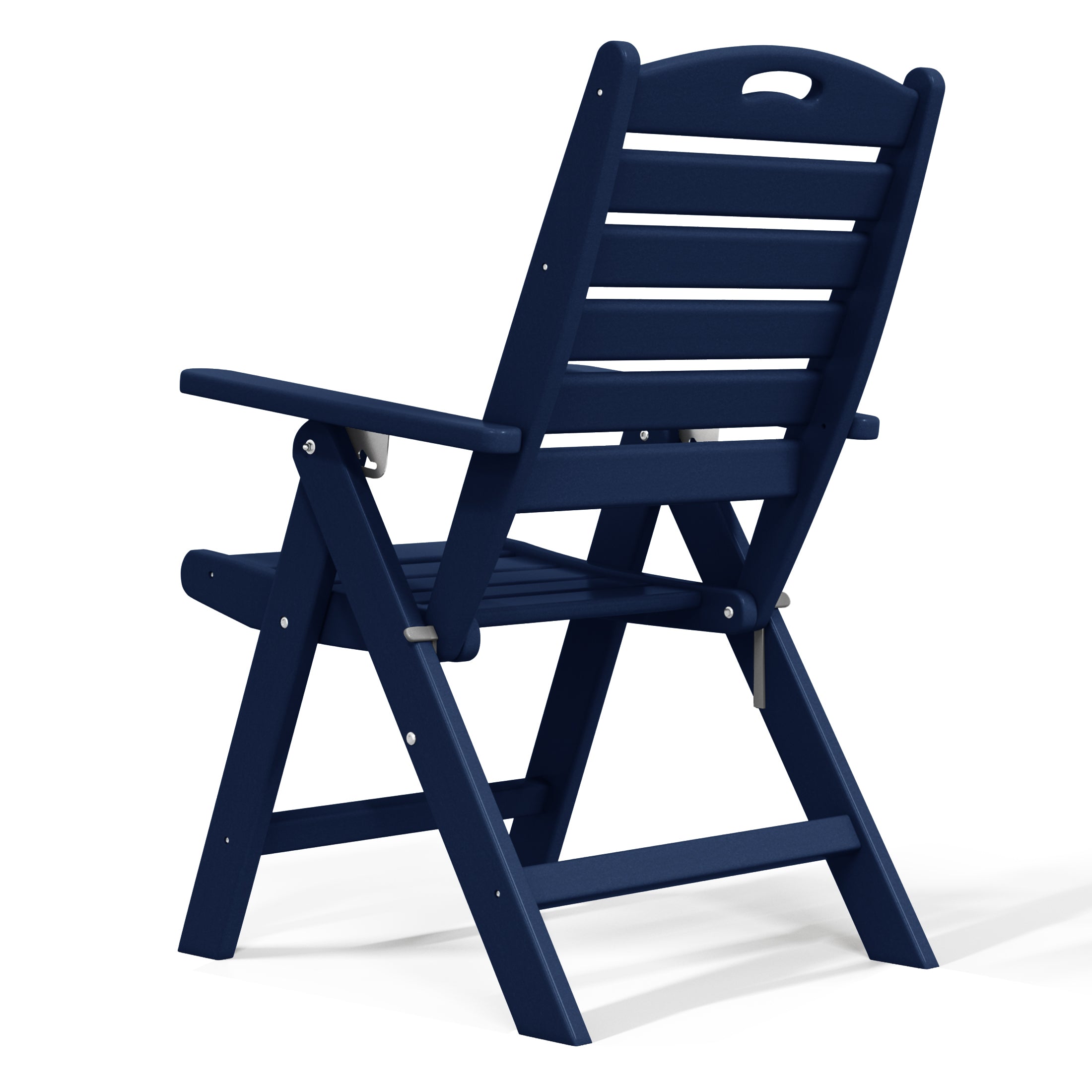 Paradise HDPE Adjustable Highback Folding Patio Dining Chair