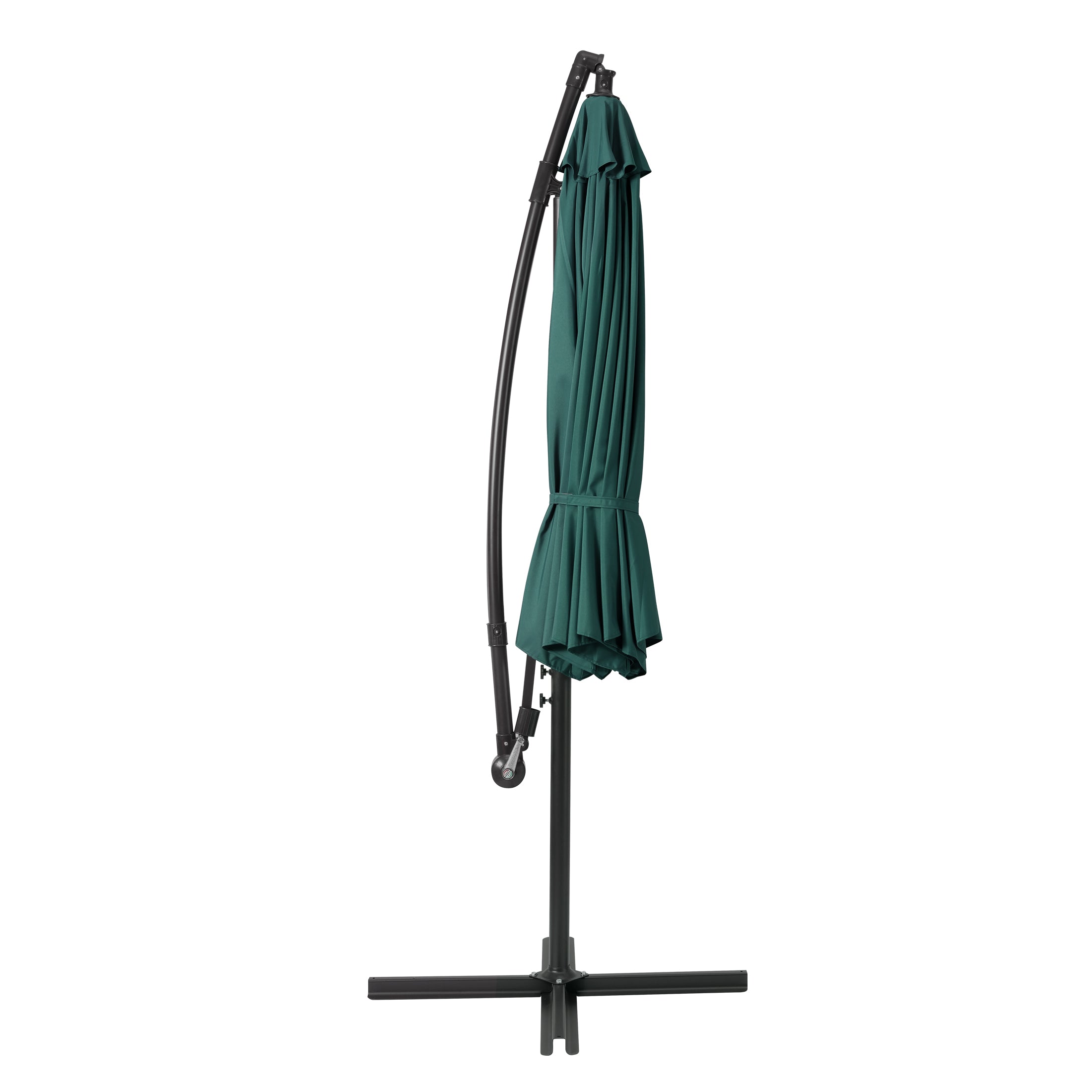 Elm 10 ft. Outdoor / Patio Cantilever Hanging Umbrella