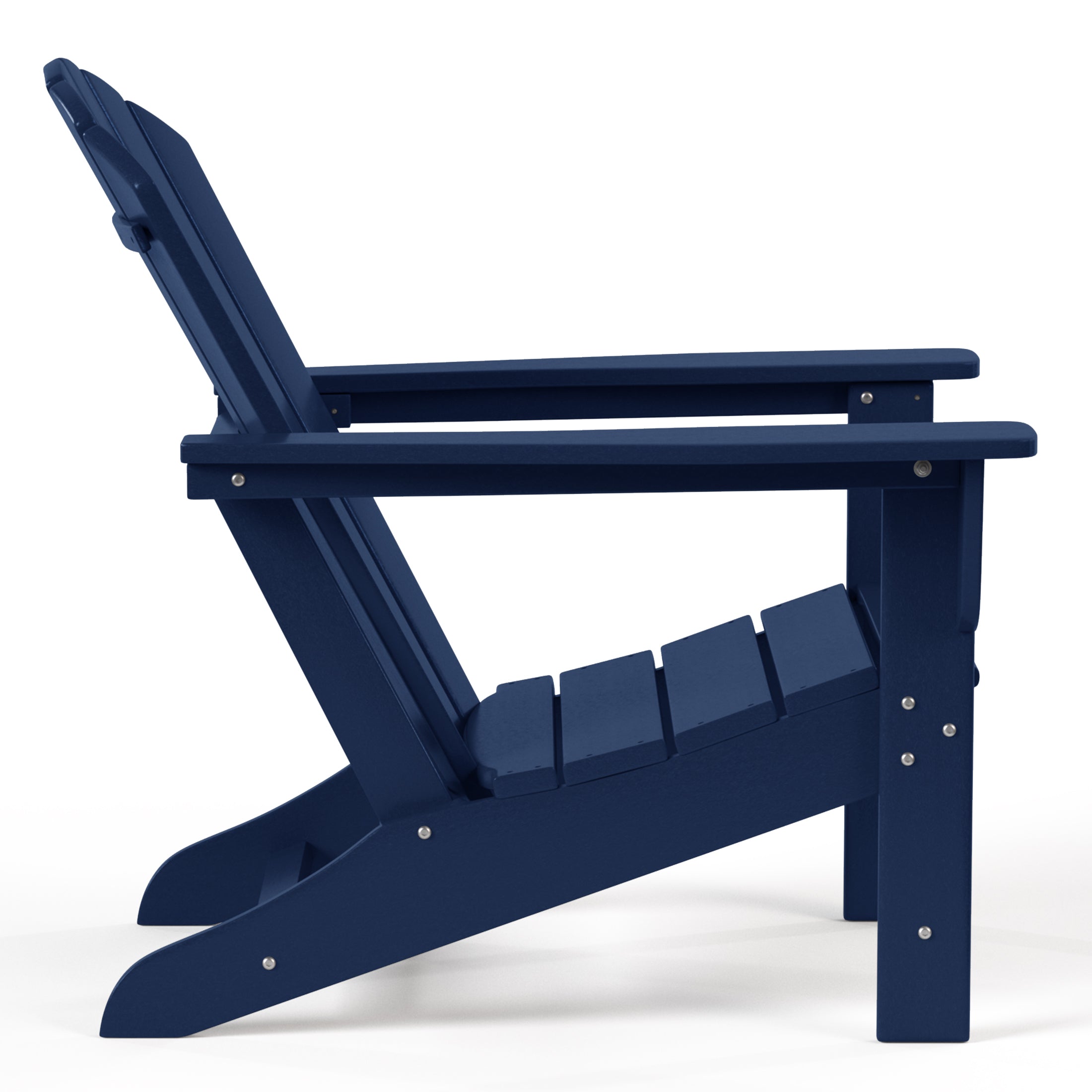Portside Outdoor Adirondack Chair With Ottoman And Side Table 5-Piece Set