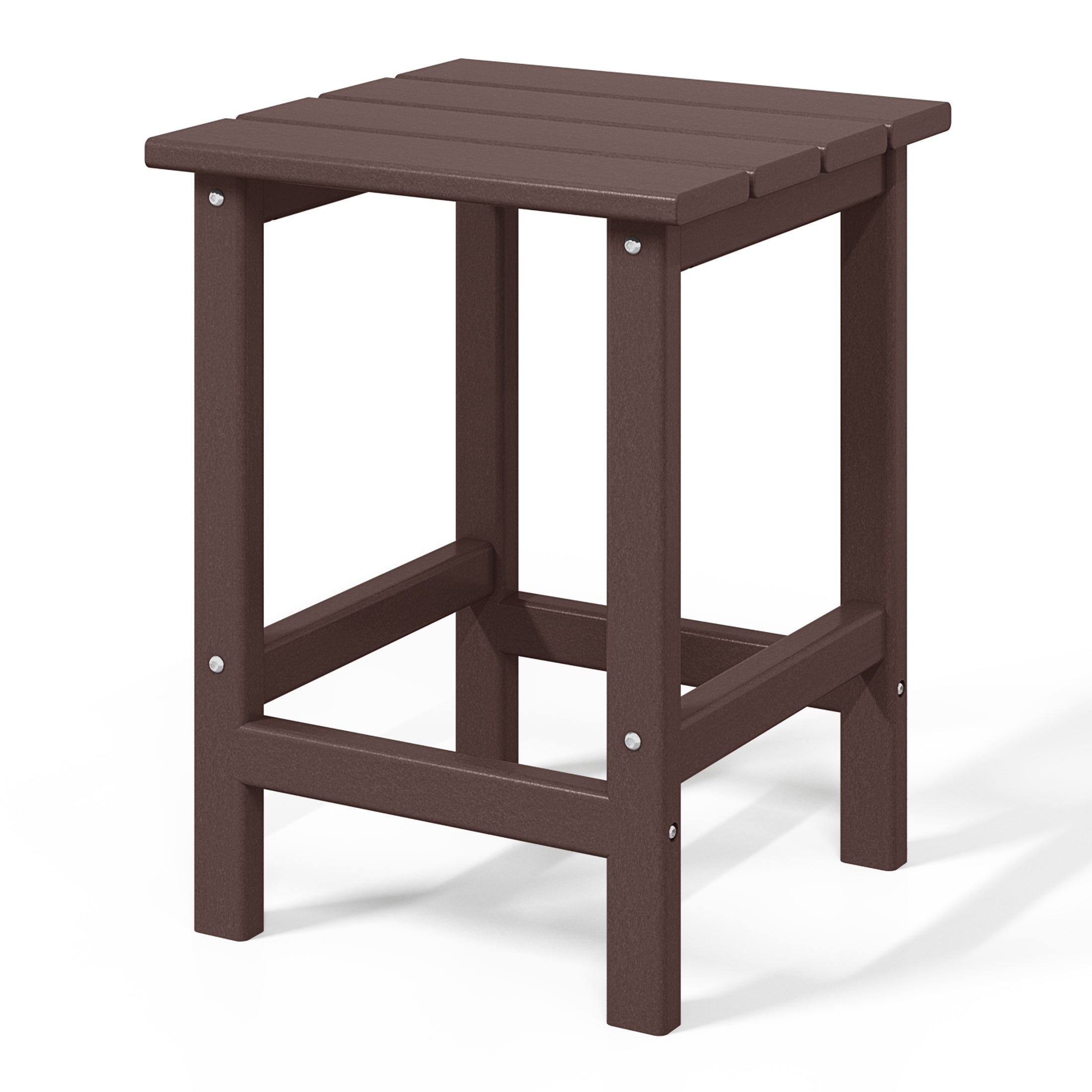Paradise 14" square outdoor Side table for Adirondack chair