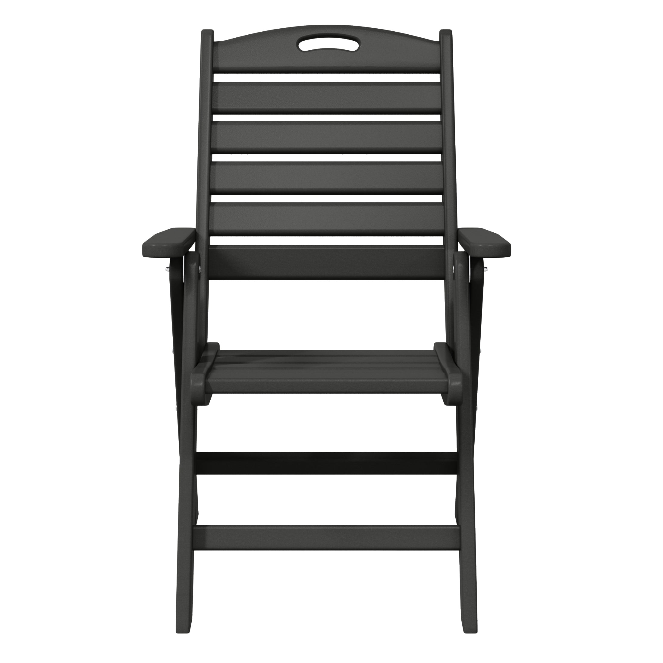 Paradise HDPE Adjustable Highback Folding Patio Dining Chair