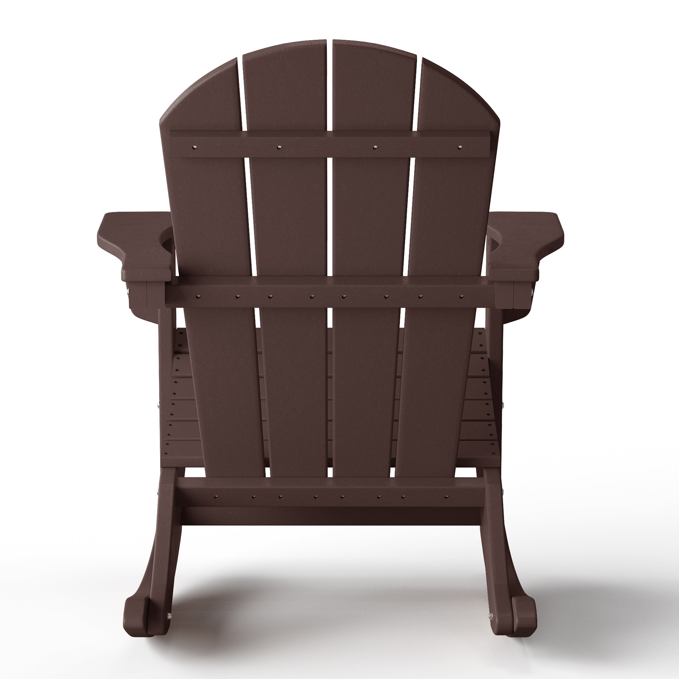 Paradise 2 piece set Outdoor / Patio Poly Adirondack rocking chairs ( 2 seater )