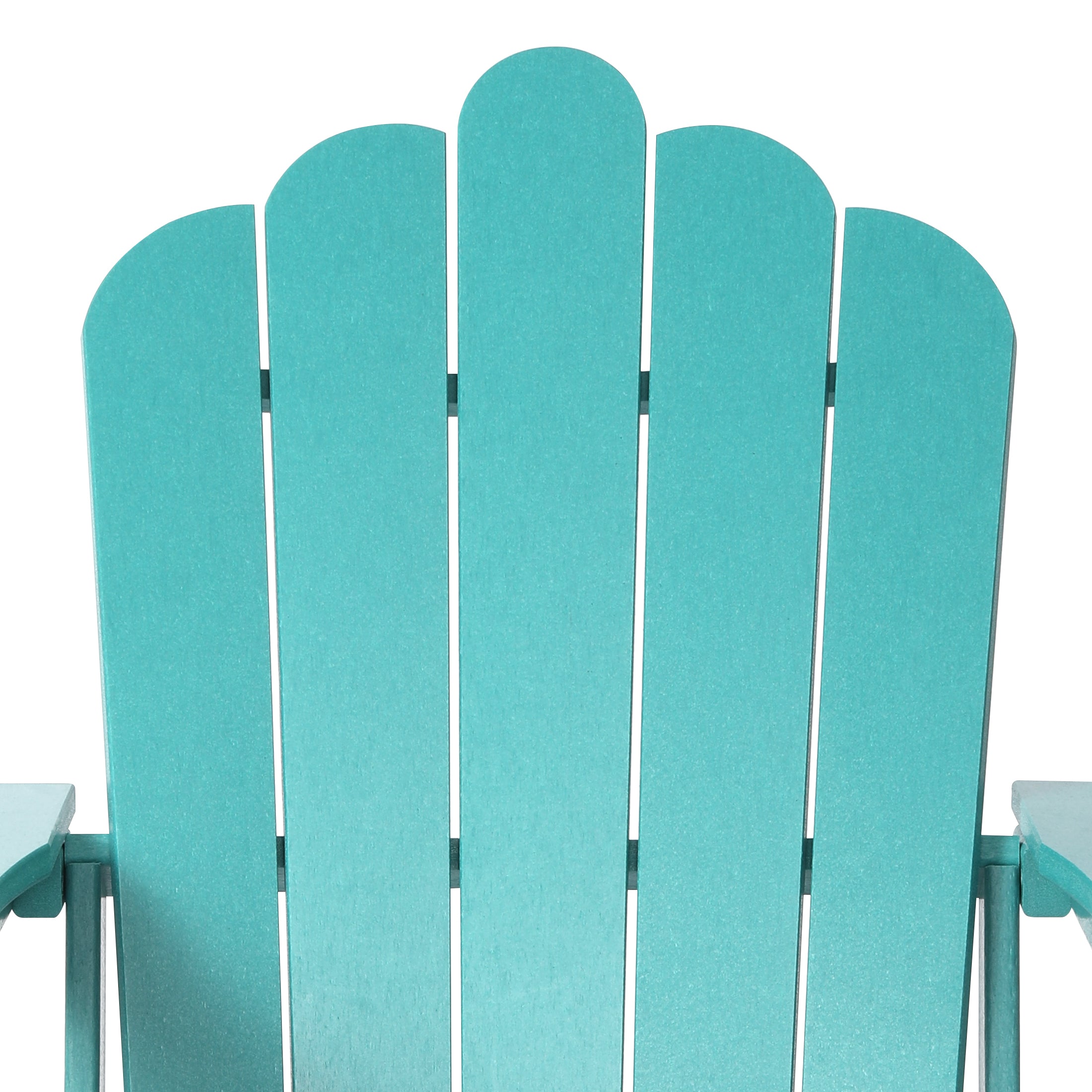 Lakeview 3-Piece Adirondack Chair with Cup Holder and Folding Ottoman and Table Set