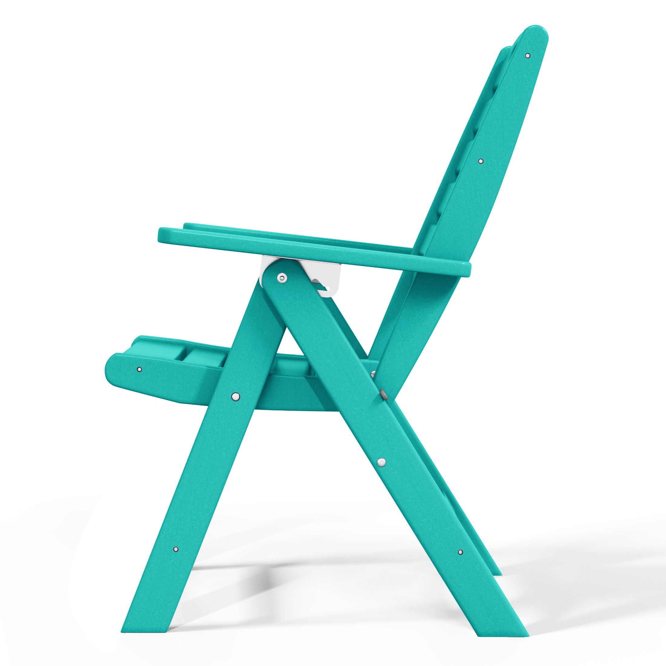 Paradise HDPE Adjustable Highback Folding Patio Dining Chair