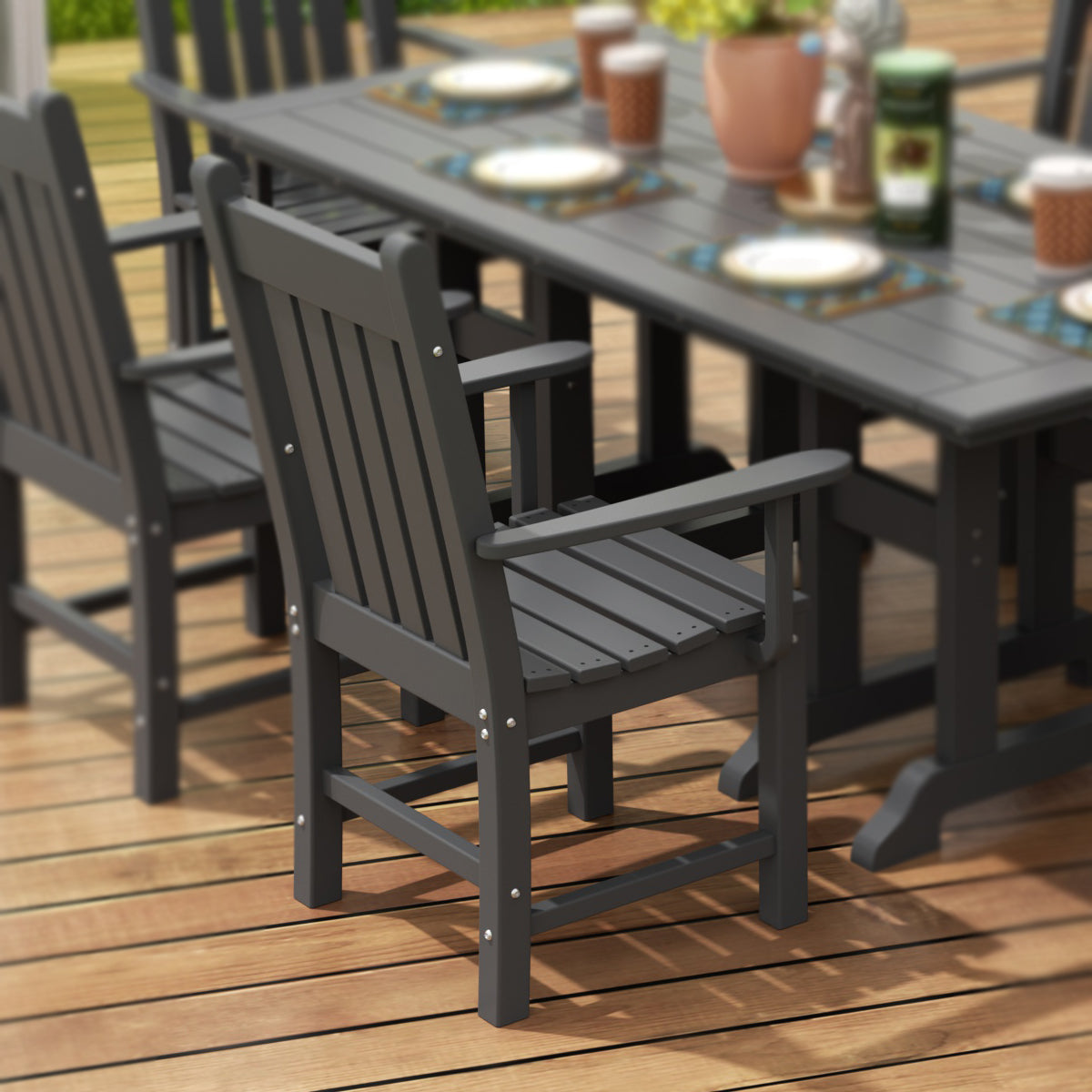Paradise Outdoor Patio Dining Armchair