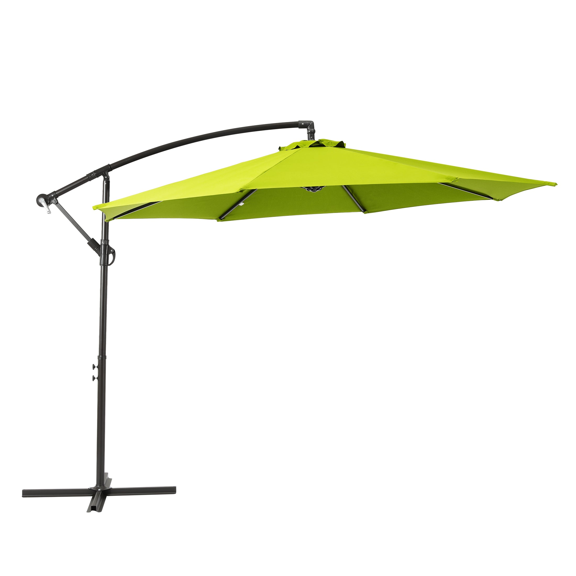 Elm 10 ft. Outdoor / Patio Cantilever Hanging Umbrella