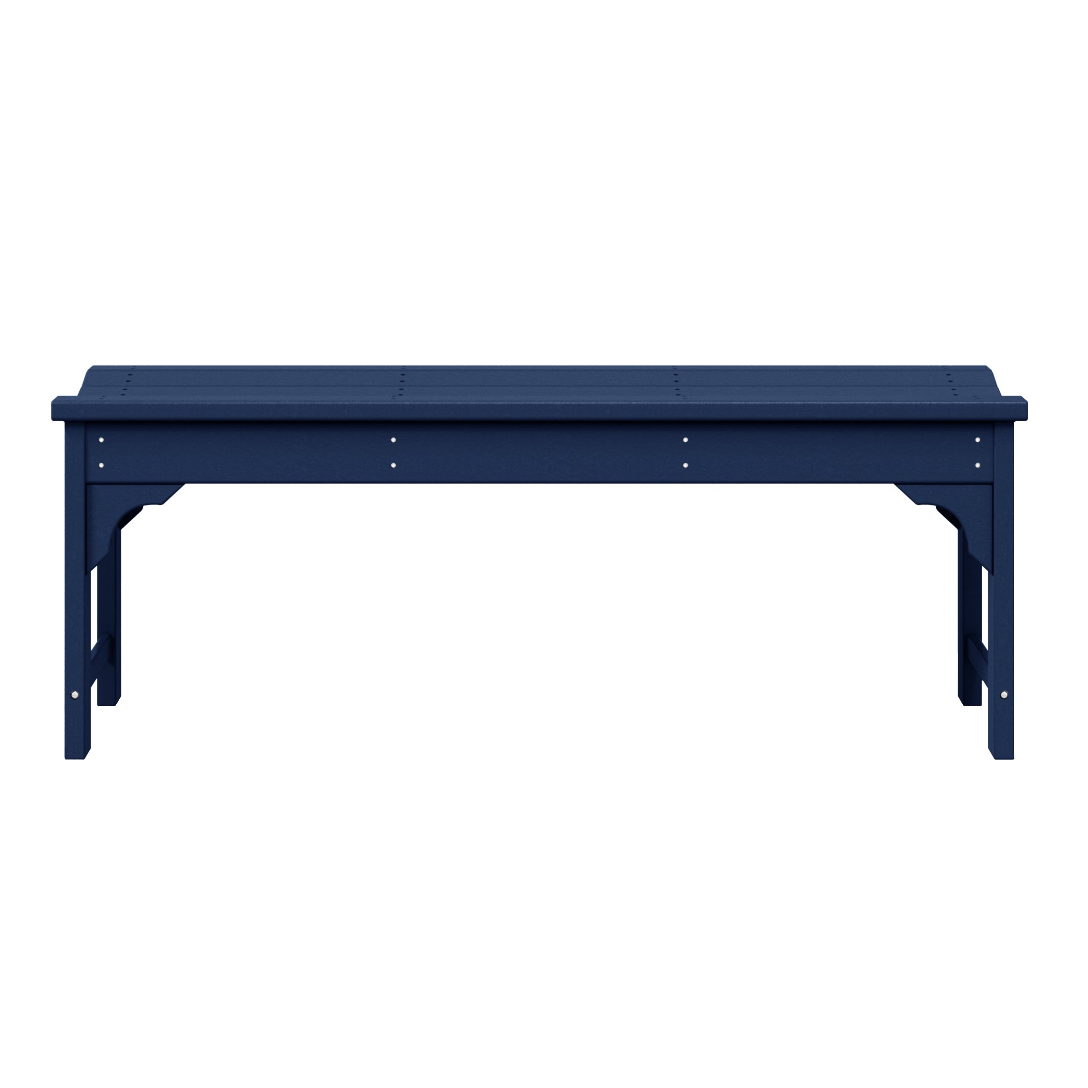 Paradise Westintrends 48" length backless Poly Westin Trendsod Outdoor / Garden bench