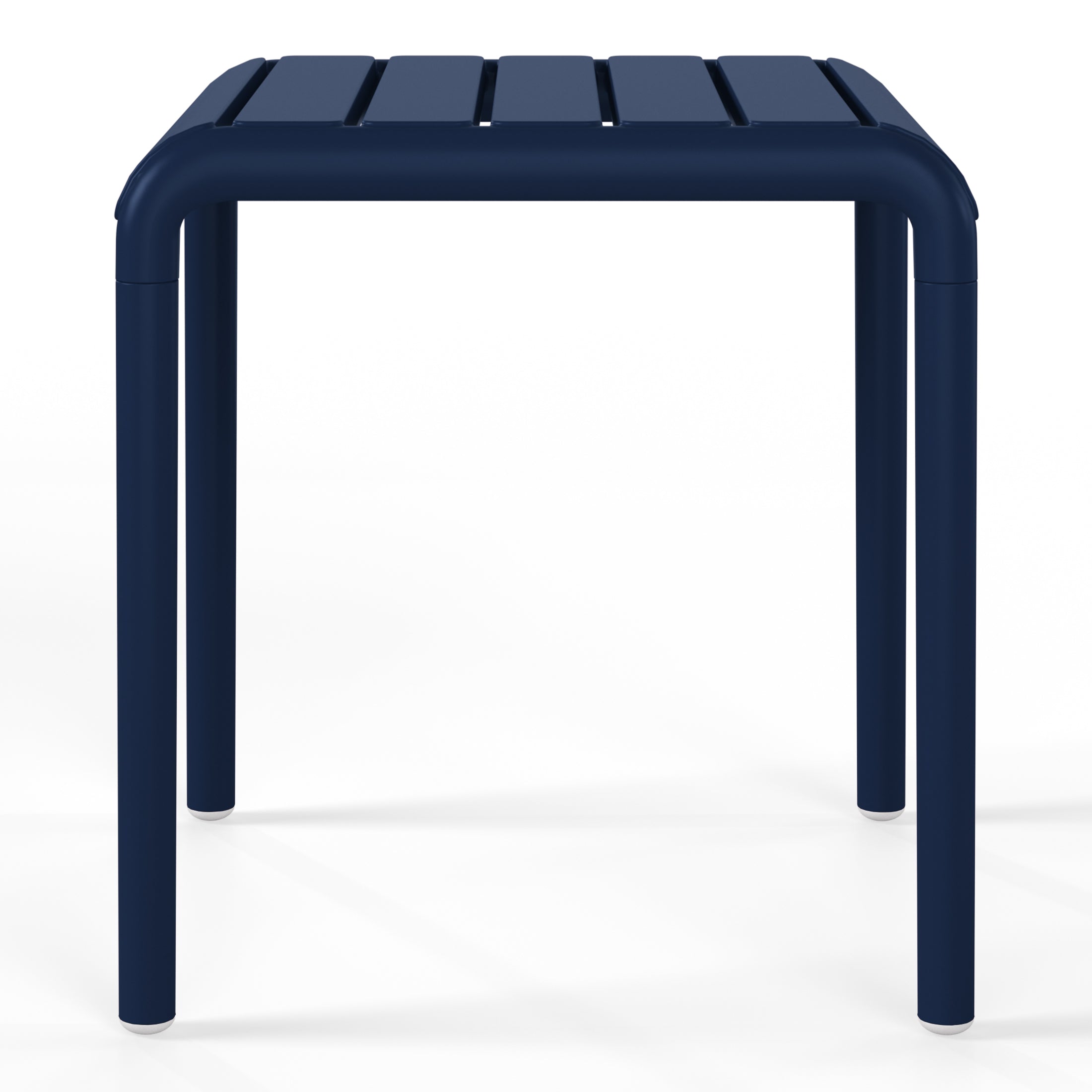 Sunshine Plastic Modern Outdoor Patio Accent Side Tables (Set of 2)