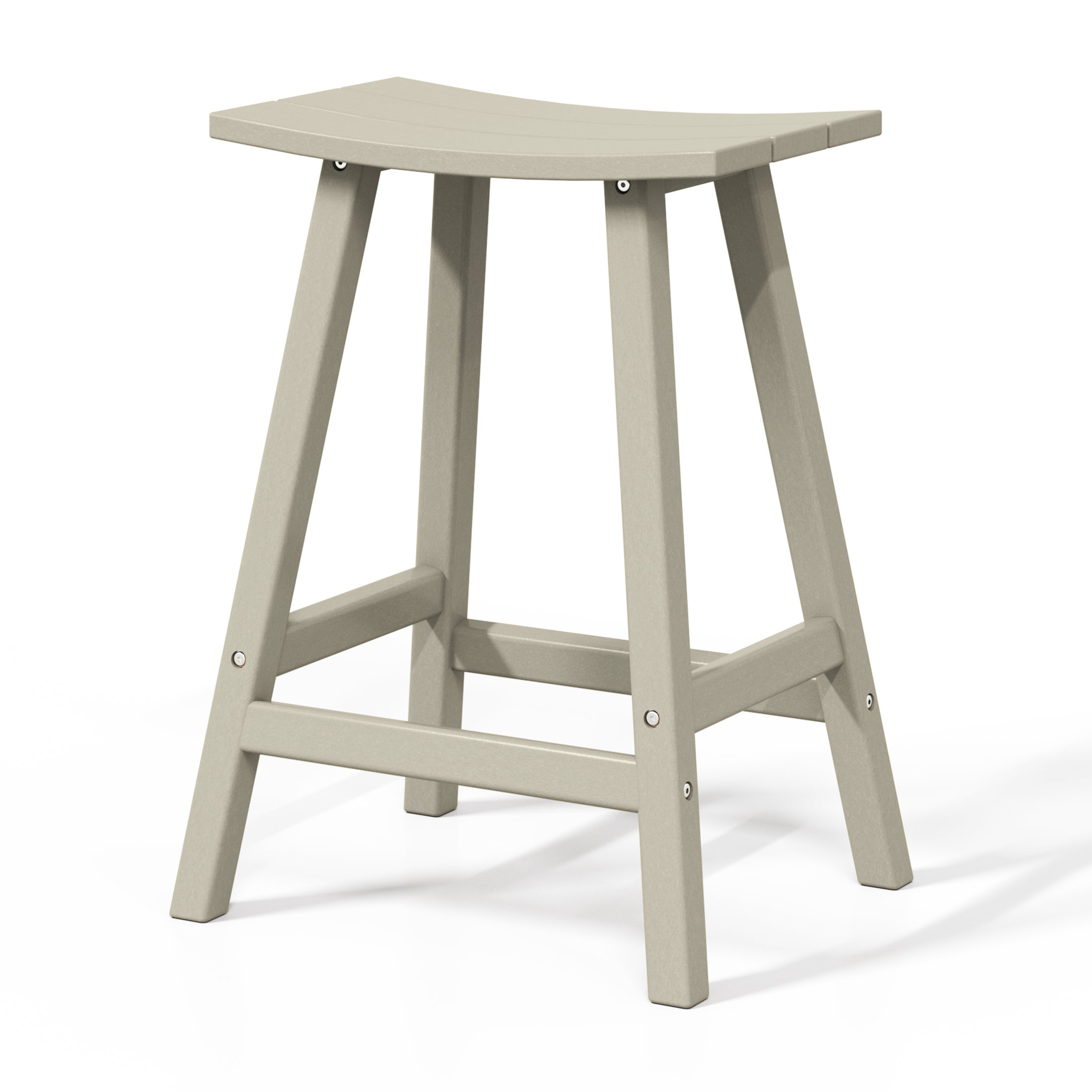 Paradise 24" height Outdoor / Patio Saddle bar stool