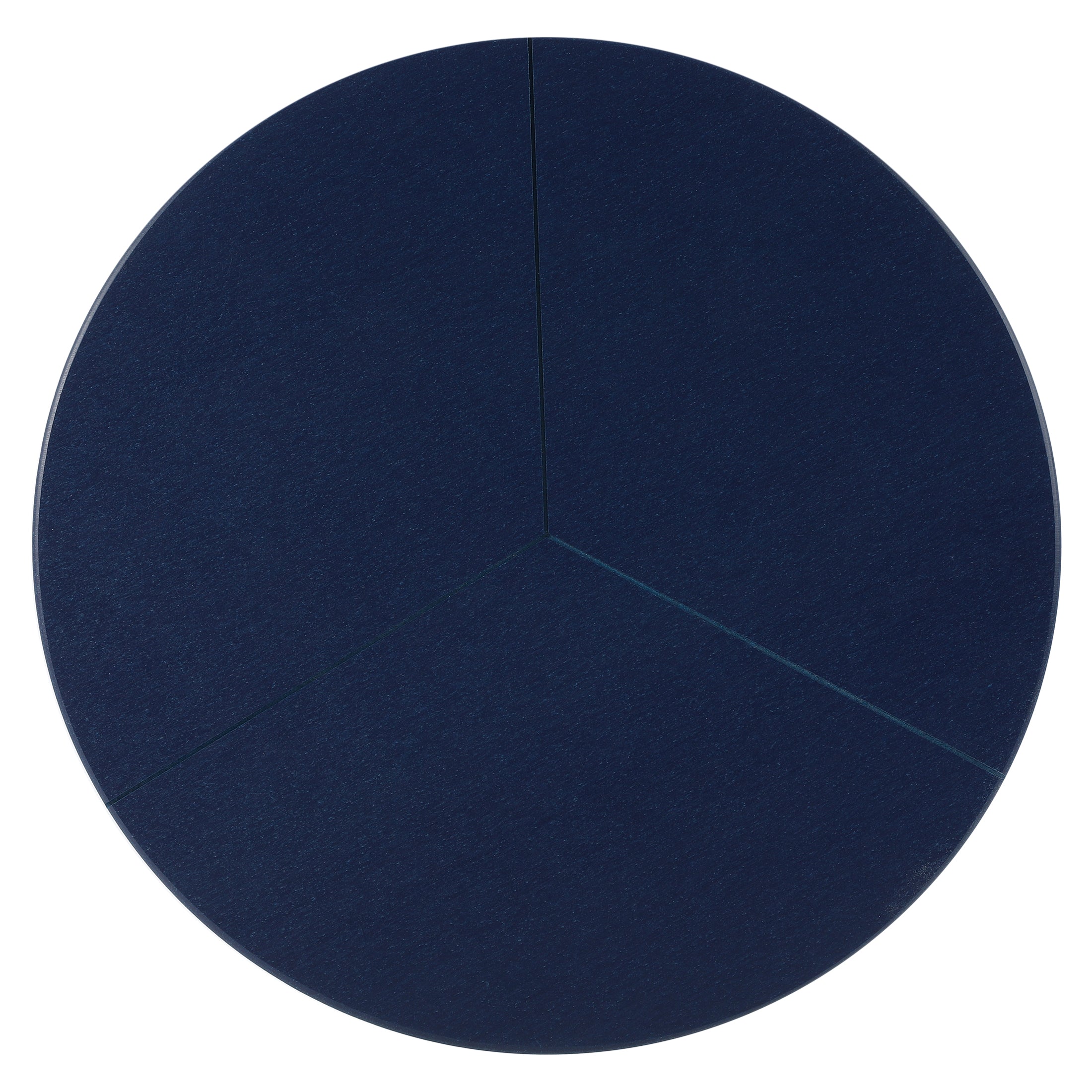 Seaside HDPE Plastic Outdoor Round Adirondack Patio Side Table