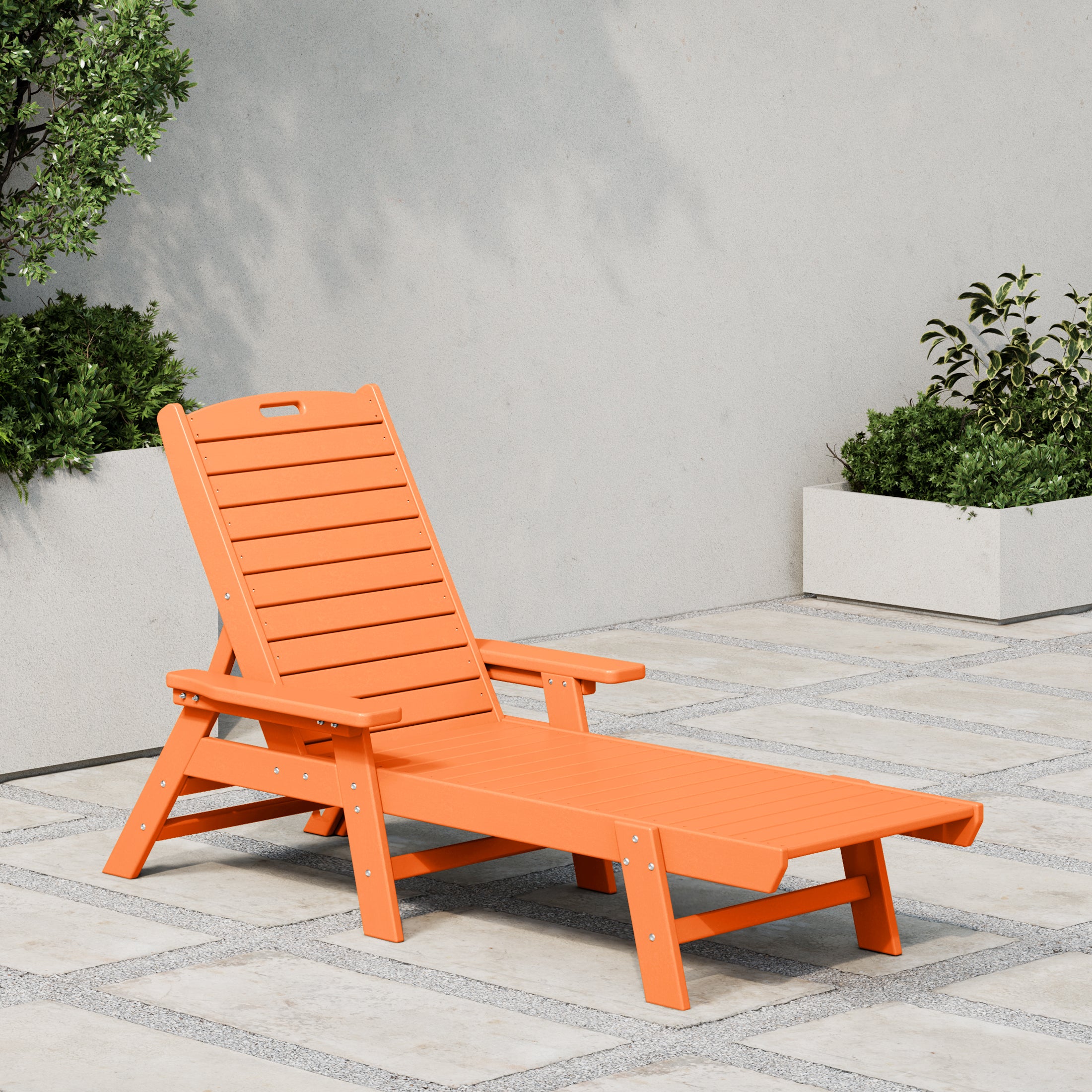 Paradise Poly Reclining Chaise Lounge