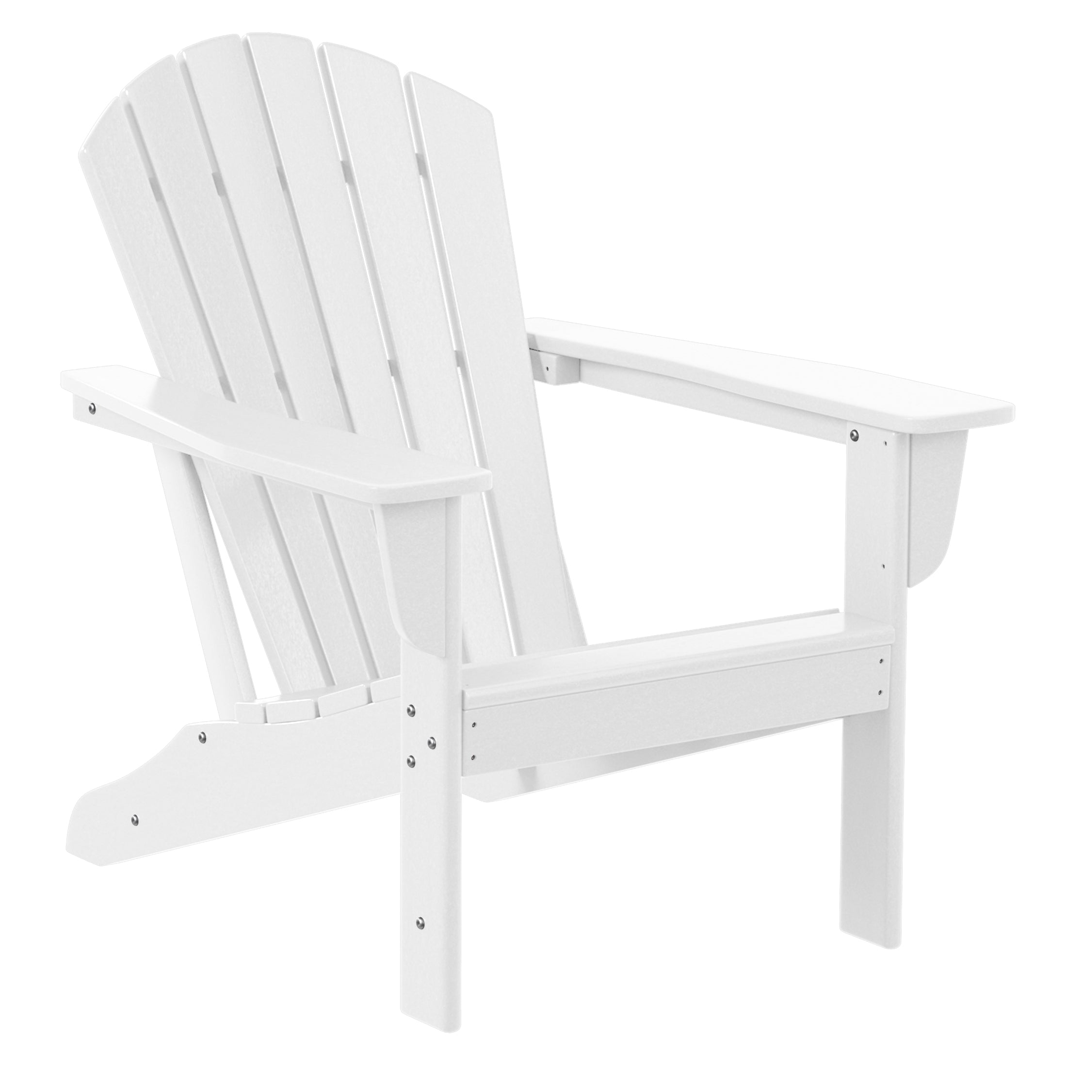 Portside Outdoor Adirondack Chair With Ottoman 4-Piece Set