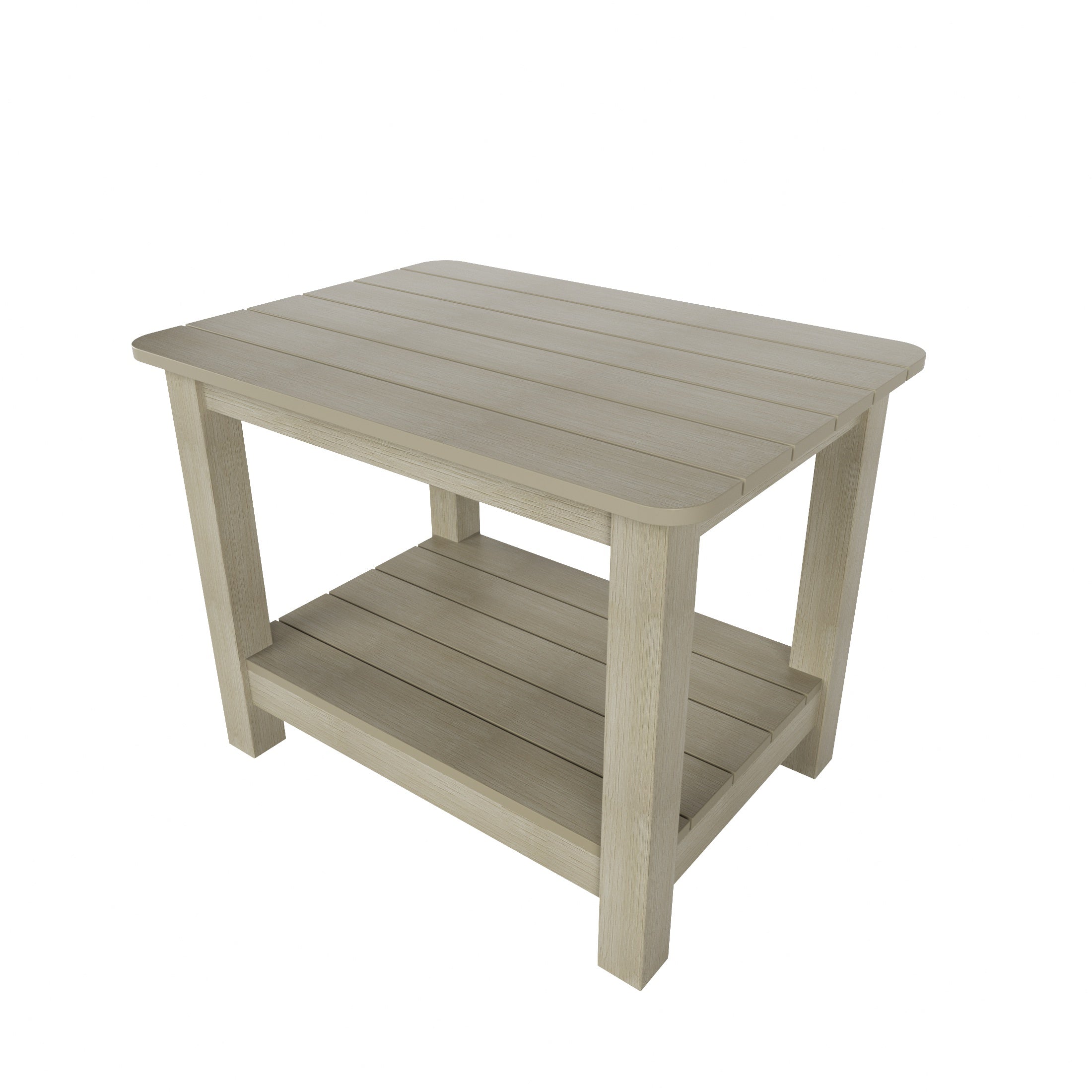 Florence Outdoor Patio All-weather Modern Side Table