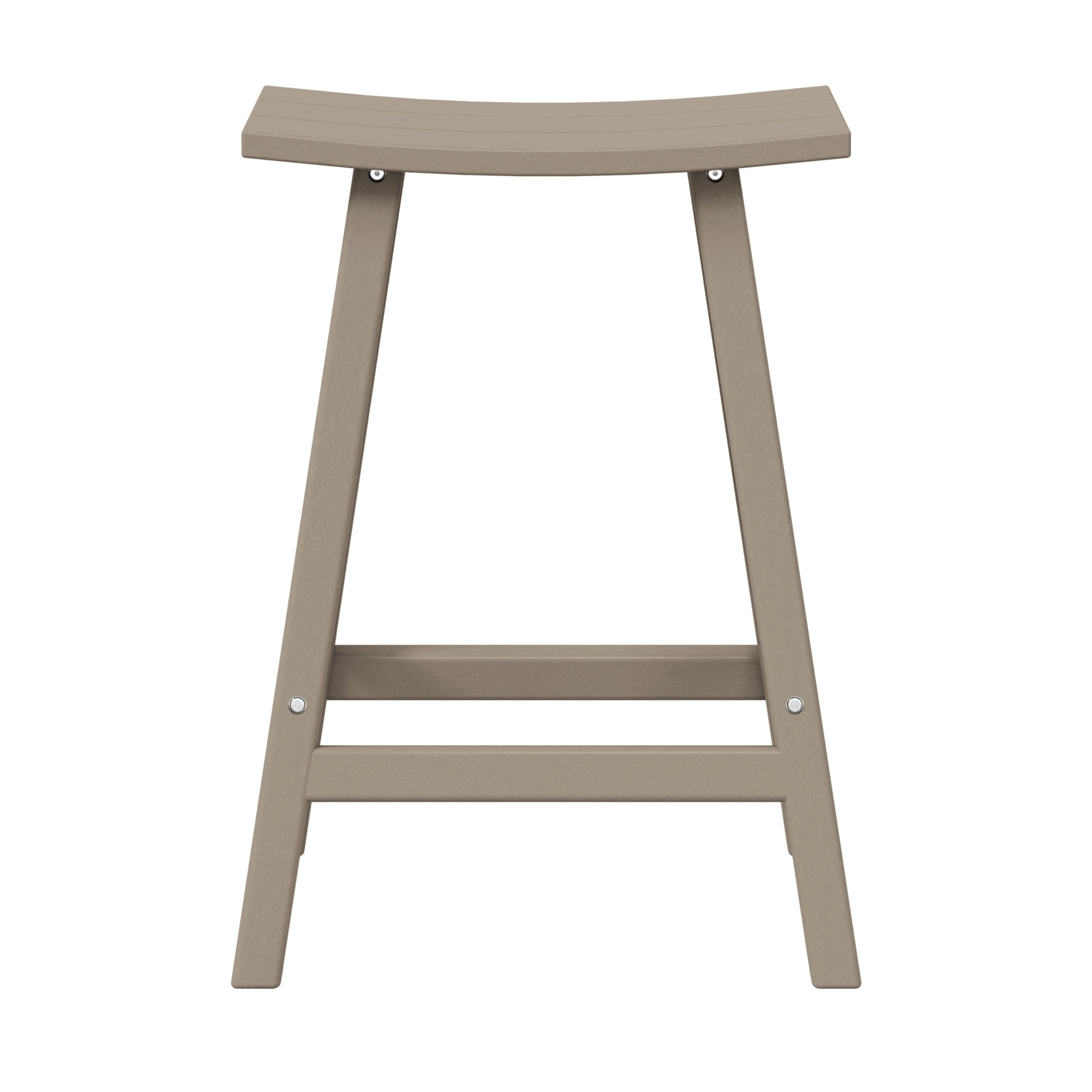 Paradise 24" height Outdoor / Patio Saddle bar stool